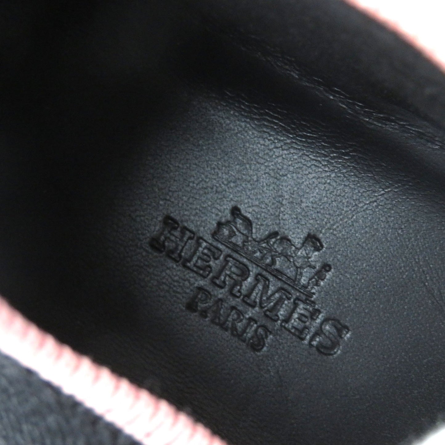 HERMES sneakers knit Black multicolor 35 1/2