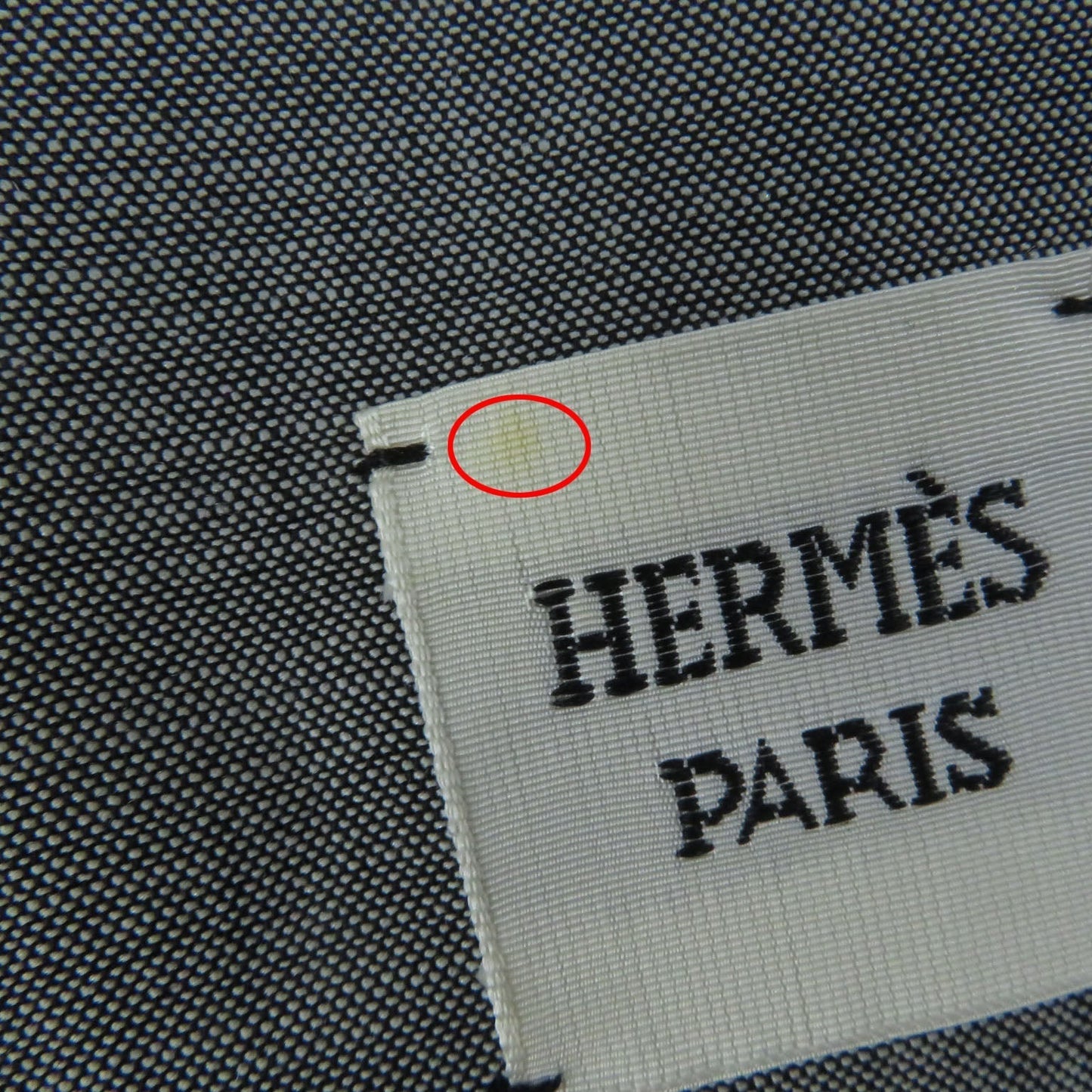 HERMES Tight Skirt wool gray 34