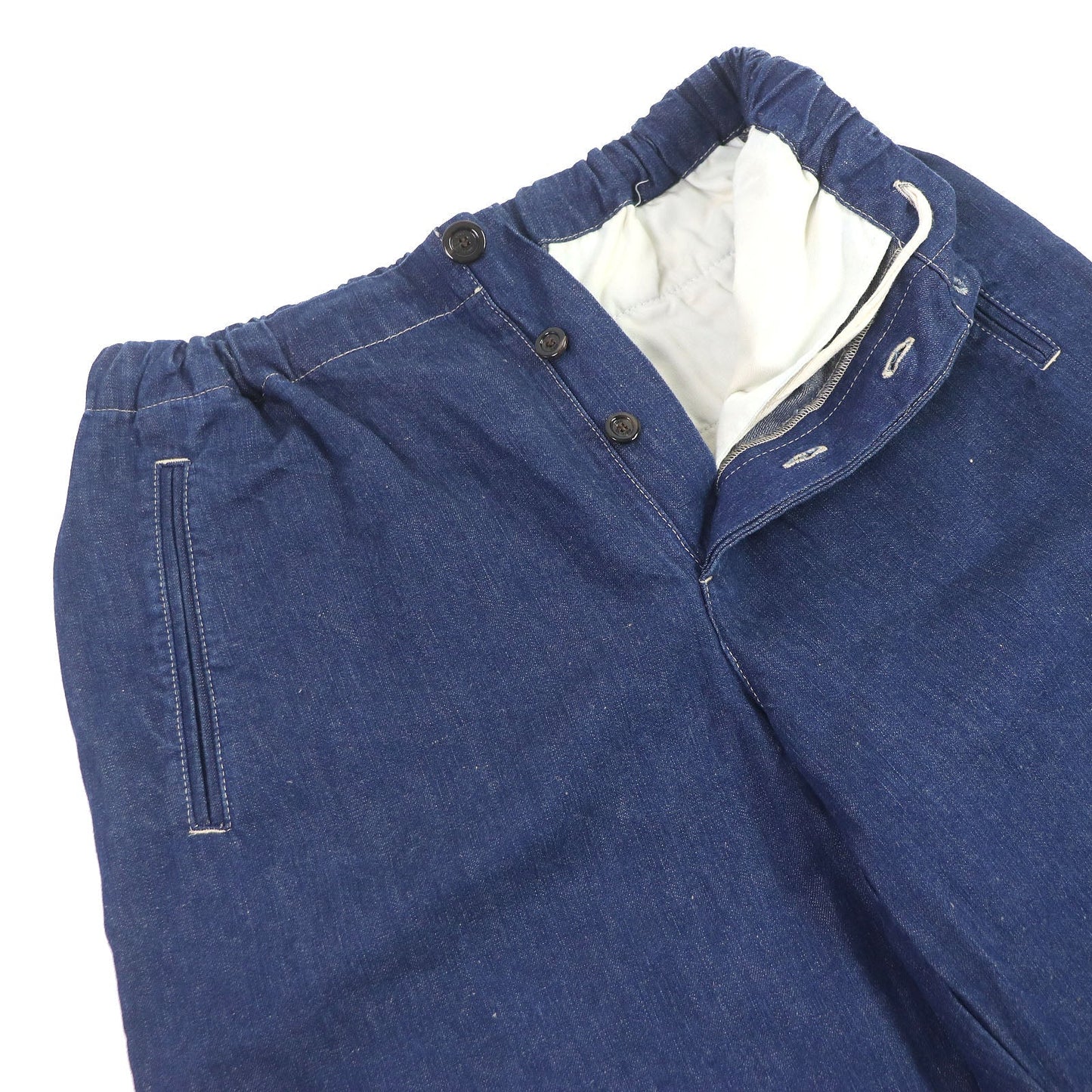 GUCCI Pants 626424 cotton Indigo blue 46