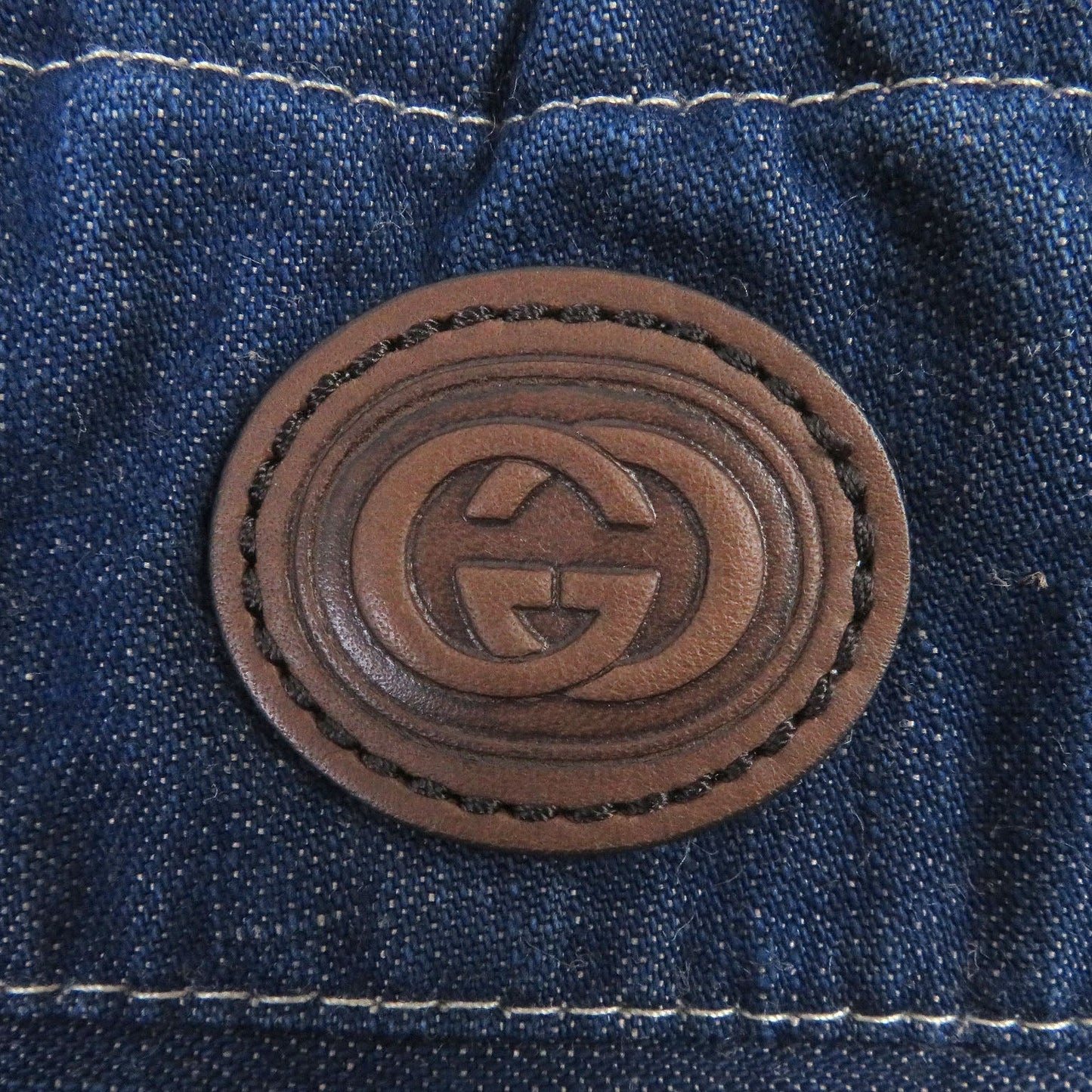 GUCCI Pants 626424 cotton Indigo blue 46
