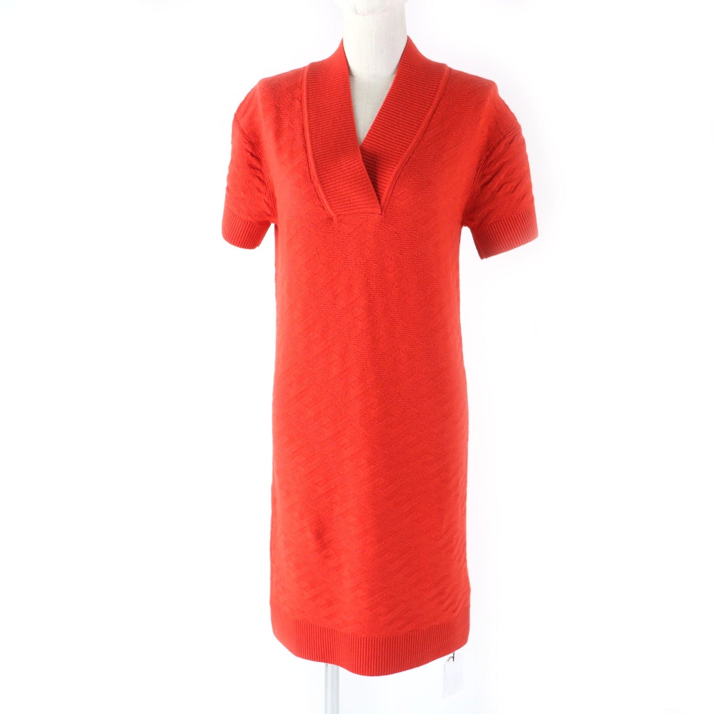 HERMES one piece 2E2501DE wool Orange S