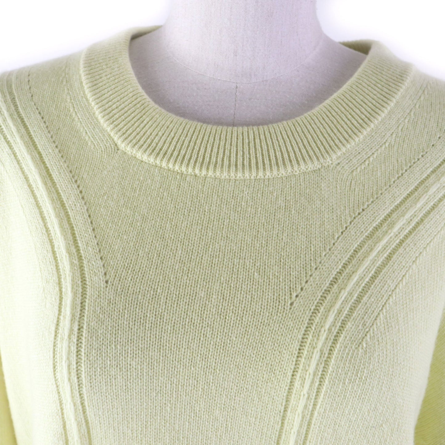 HERMES knit 2H2603D1 cashmere yellow 38