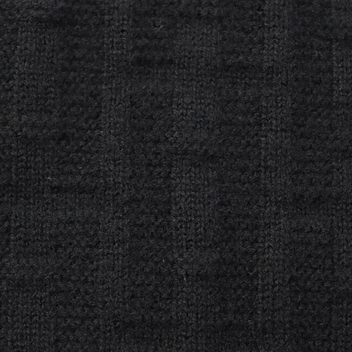 HERMES knit 3E2621DB wool black 38