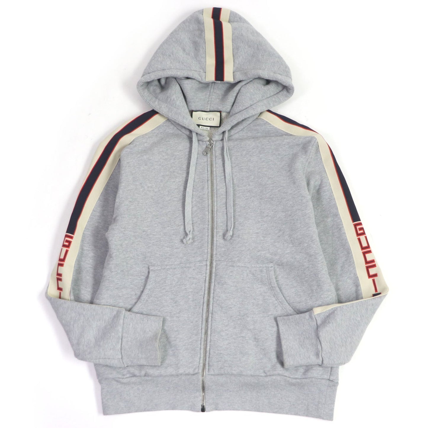 GUCCI Hoodie 497250 cotton gray S