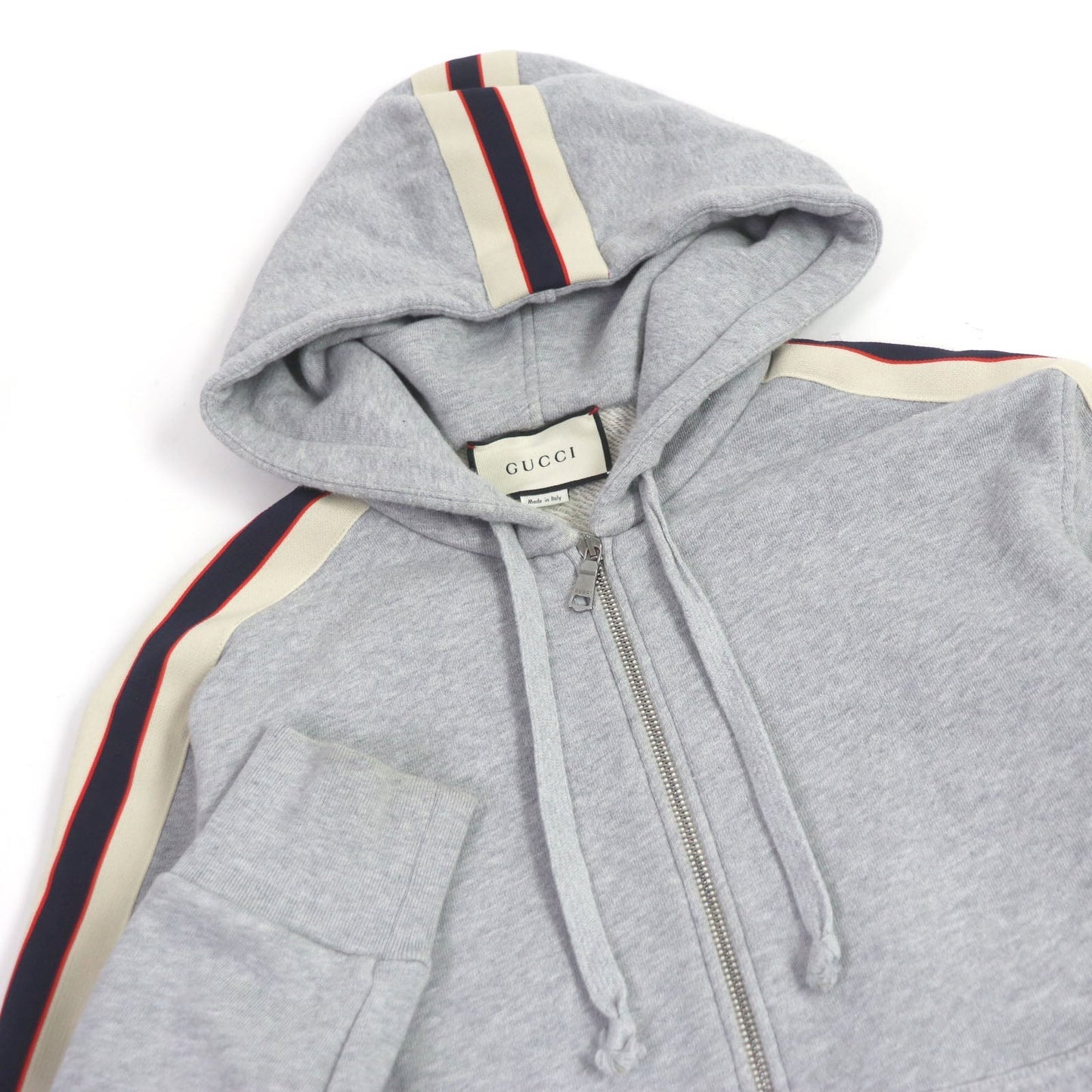 GUCCI Hoodie 497250 cotton gray S