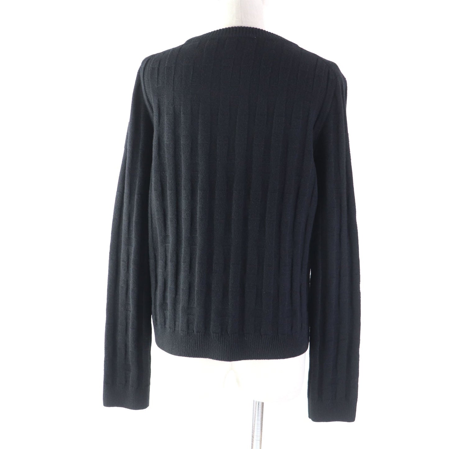 HERMES sweater wool black 42