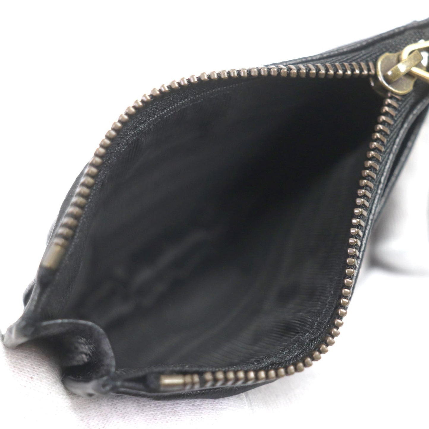 GUCCI Card Case 657589 leather black