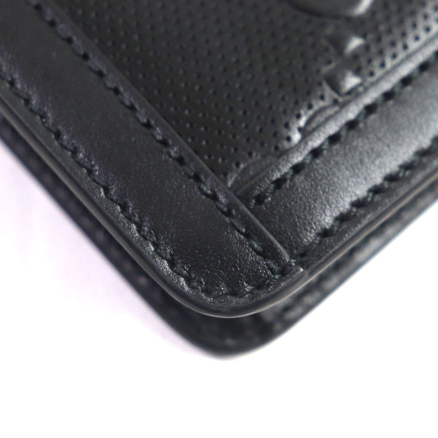 GUCCI Clutch bag 646449 Main: Leather black mens Used