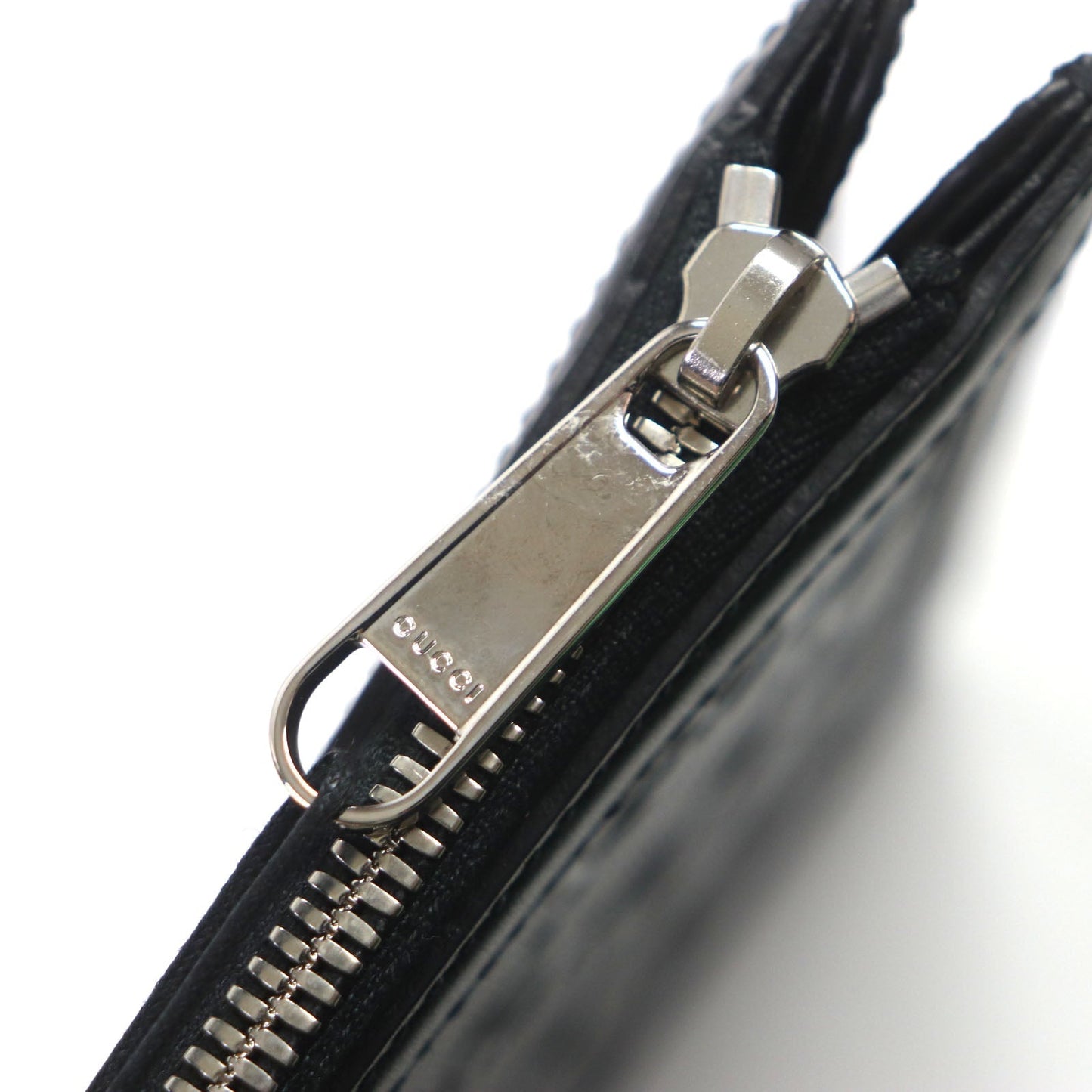 GUCCI Clutch bag 646449 Main: Leather black mens Used