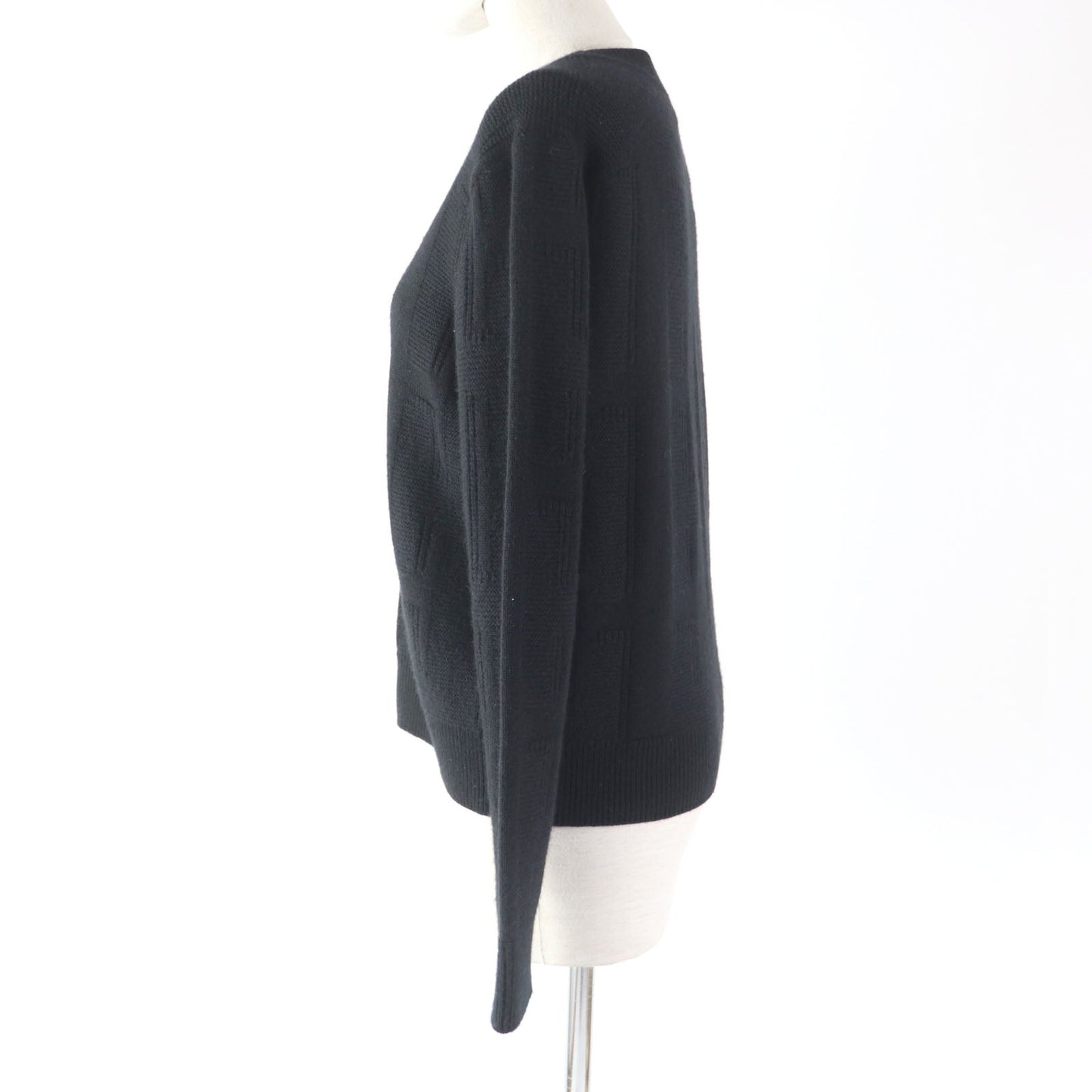 HERMES sweater wool black 36