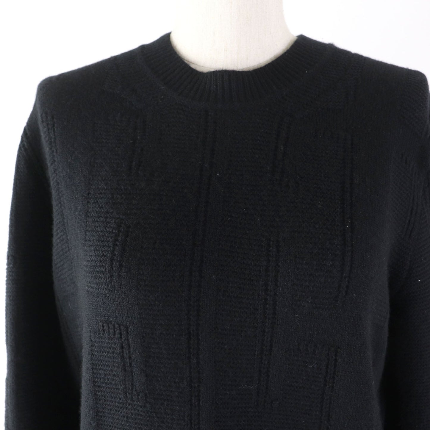 HERMES sweater wool black 36
