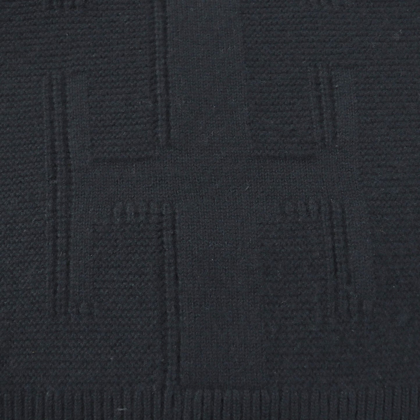 HERMES sweater wool black 36