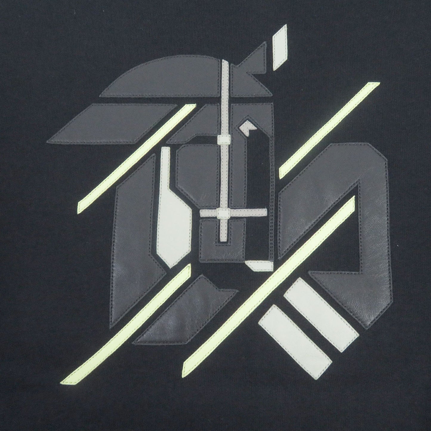 HERMES sweat cotton Dark navy Chevaux en symmetry XL