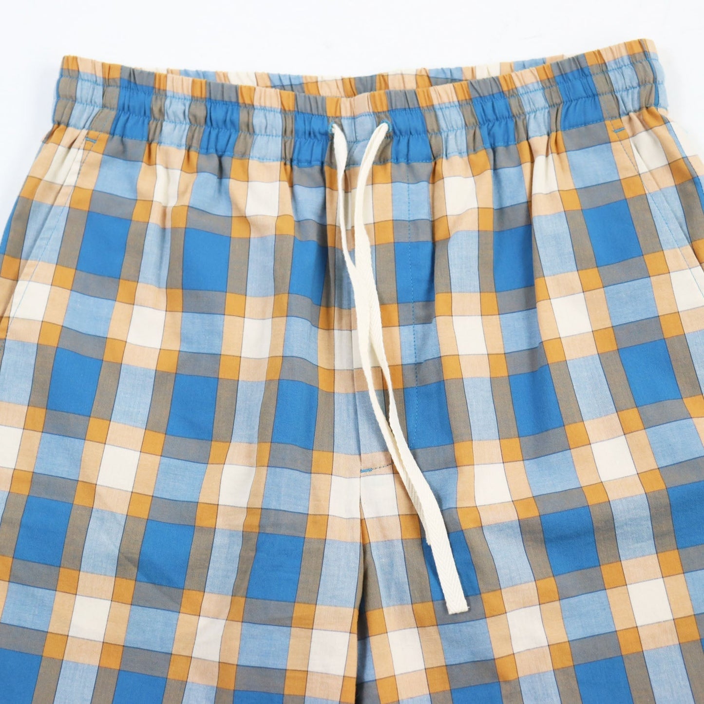 GUCCI Shorts 654859 cotton multicolor Madras Check Shorts 44