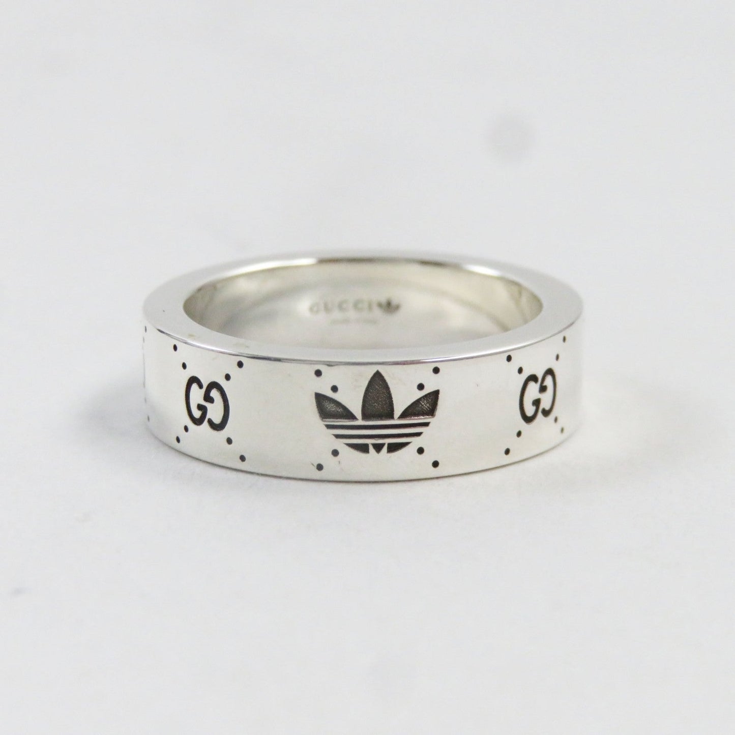 GUCCI Ring 702764 AG925 Silver Engraving Ring 16