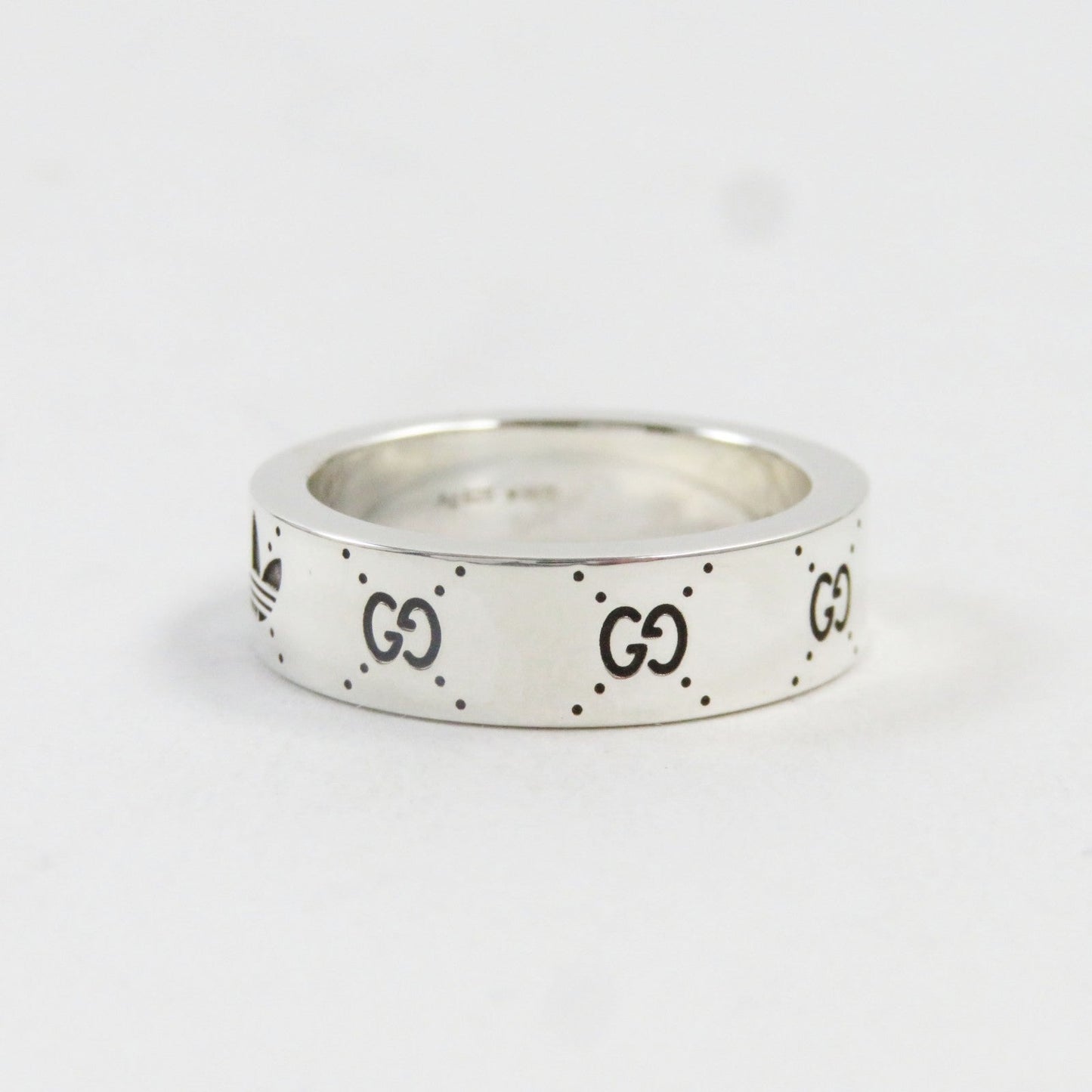 GUCCI Ring 702764 AG925 Silver Engraving Ring 16