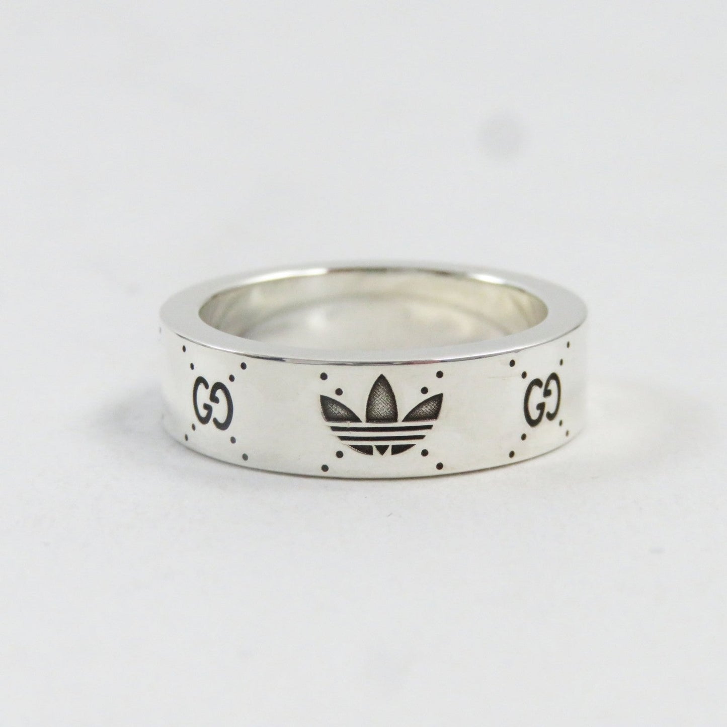 GUCCI Ring 702764 AG925 Silver Engraving Ring 16