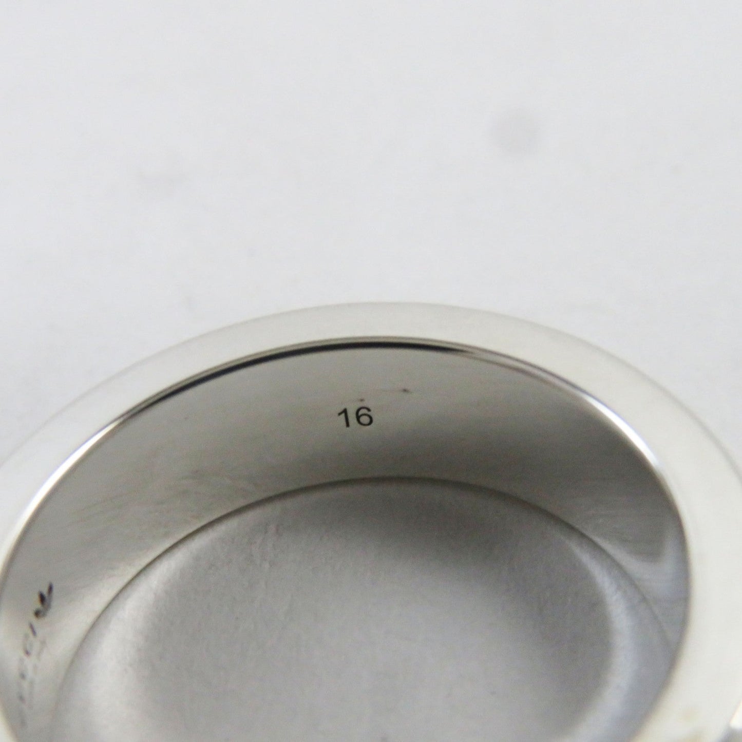 GUCCI Ring 702764 AG925 Silver Engraving Ring 16