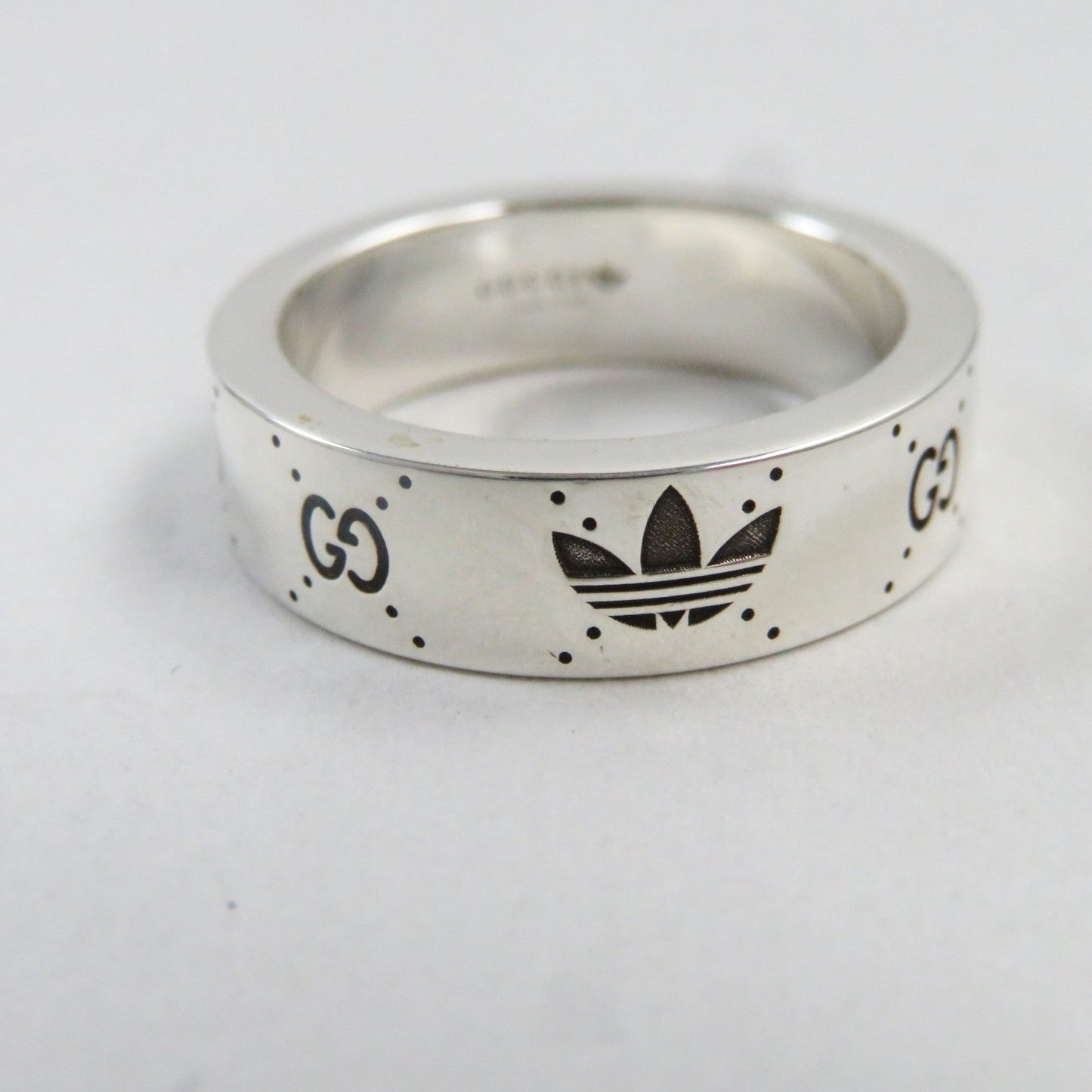GUCCI Ring 702764 AG925 Silver Engraving Ring 16