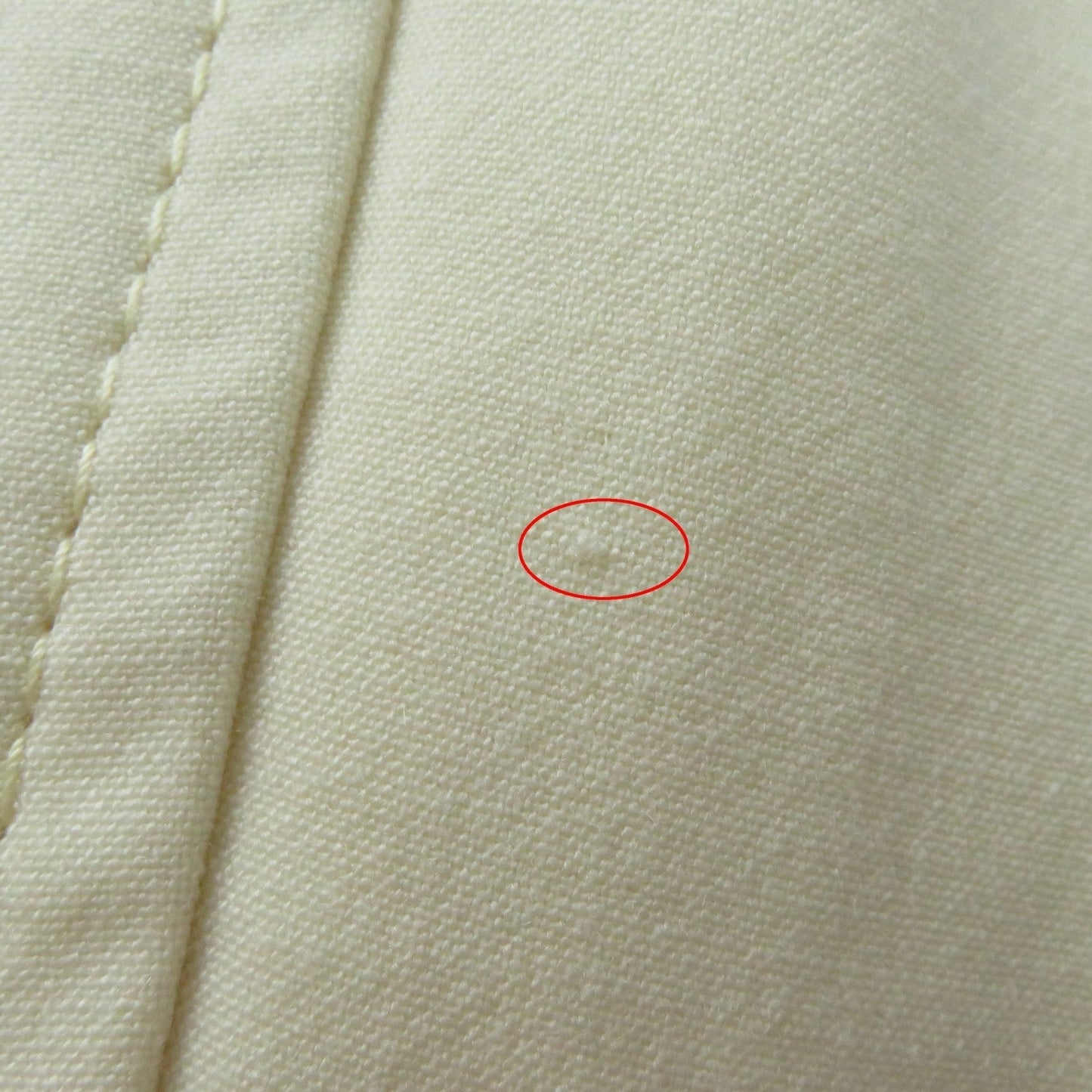 HERMES No color jacket Outer: 96% wool, Outer: 4% polyurethane, Lining: 65% rayon, Lining: 35% silk Ivory Women 36 Used