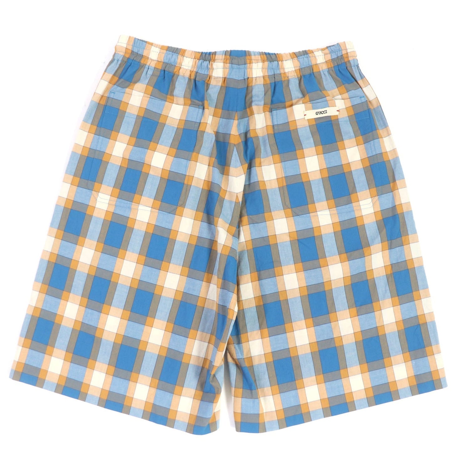 GUCCI Shorts 654859 cotton Orange blue 48