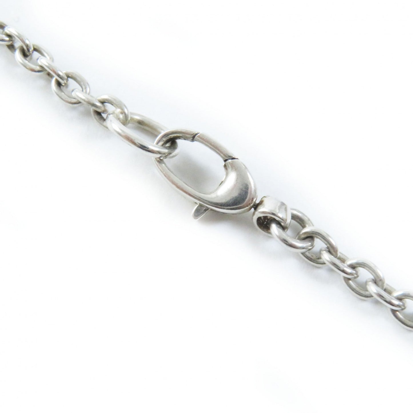 GUCCI Necklace 190484-J8400-8106 AG925 Silver Interlocking Double G