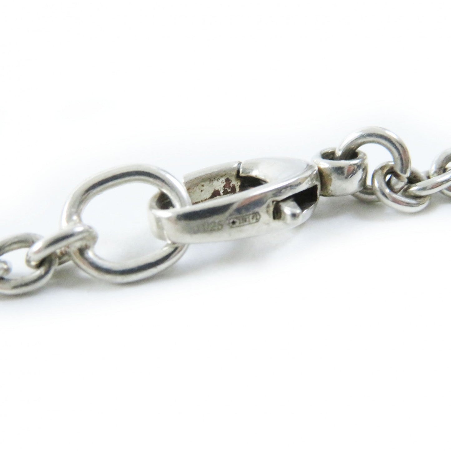 GUCCI Necklace 190484-J8400-8106 AG925 Silver Interlocking Double G