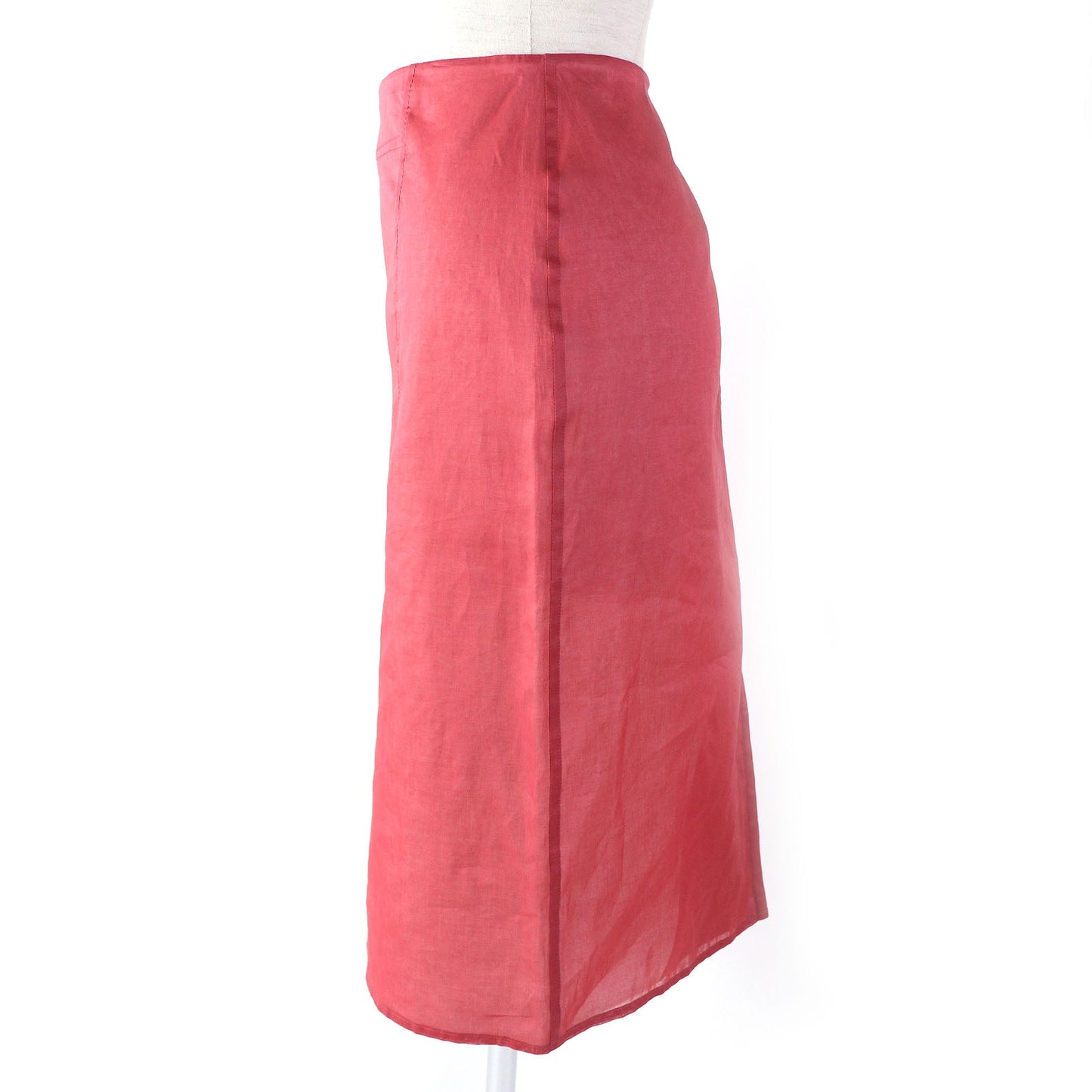 HERMES Tight Skirt cotton pink 34