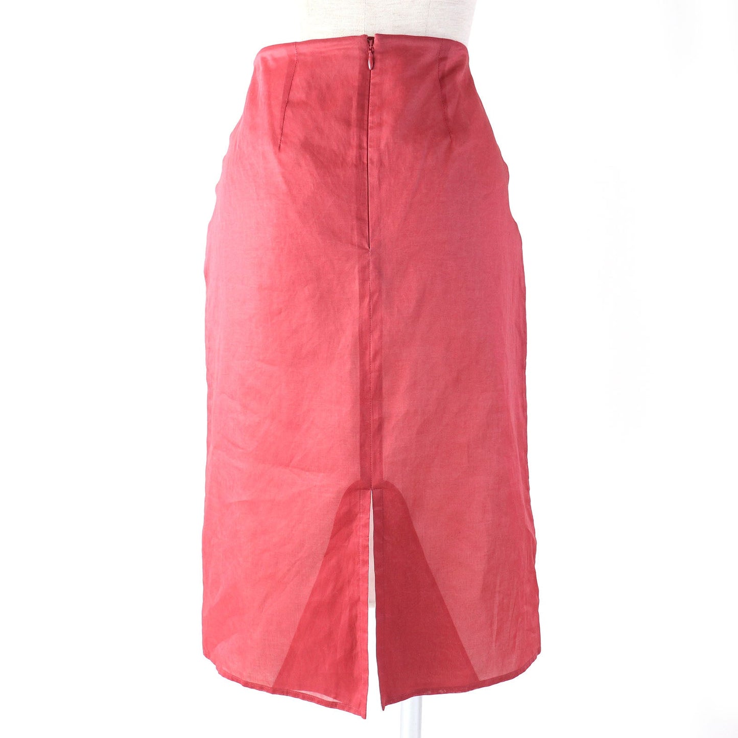 HERMES Tight Skirt cotton pink 34