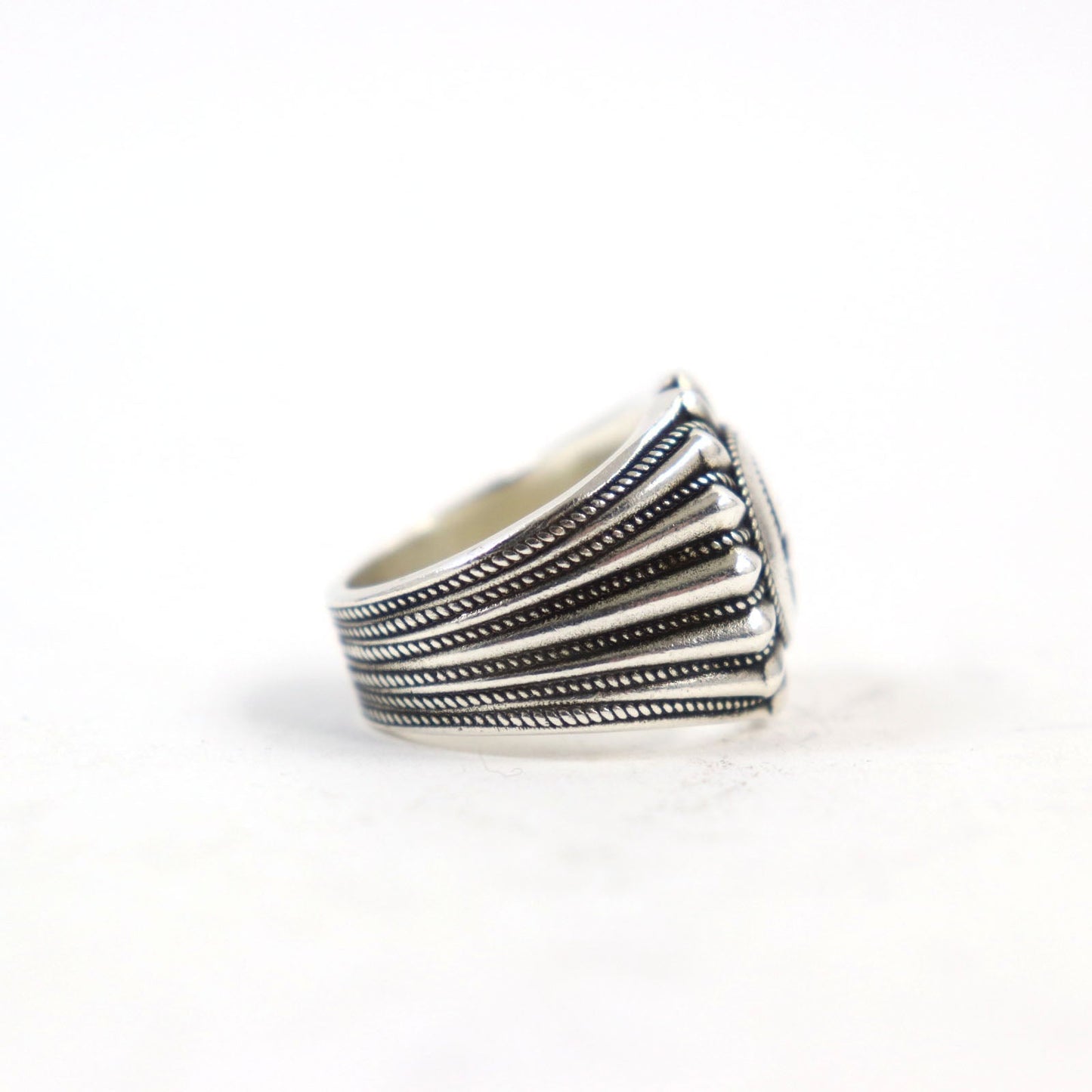 GUCCI Ring AG925 Silver Engraving Interlocking G