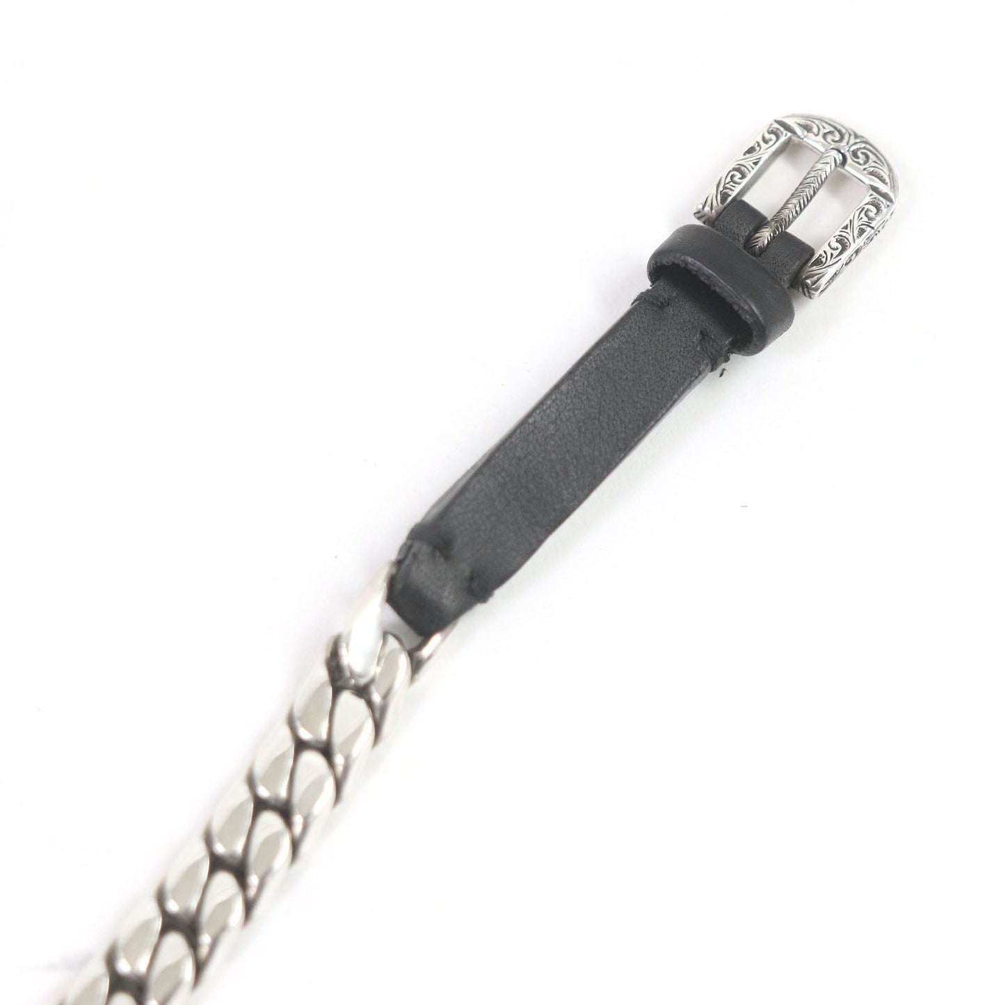GUCCI bracelet AG925 Silver black