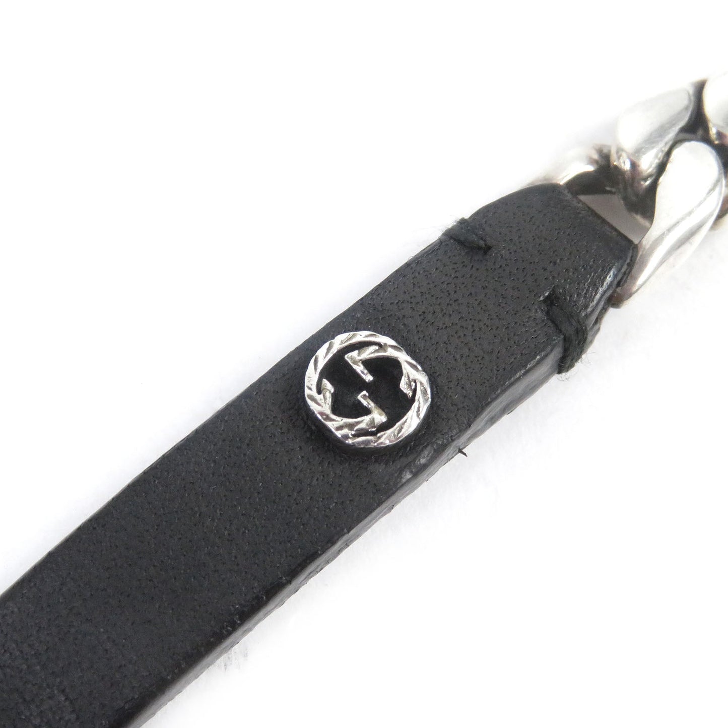 GUCCI bracelet AG925 Silver black