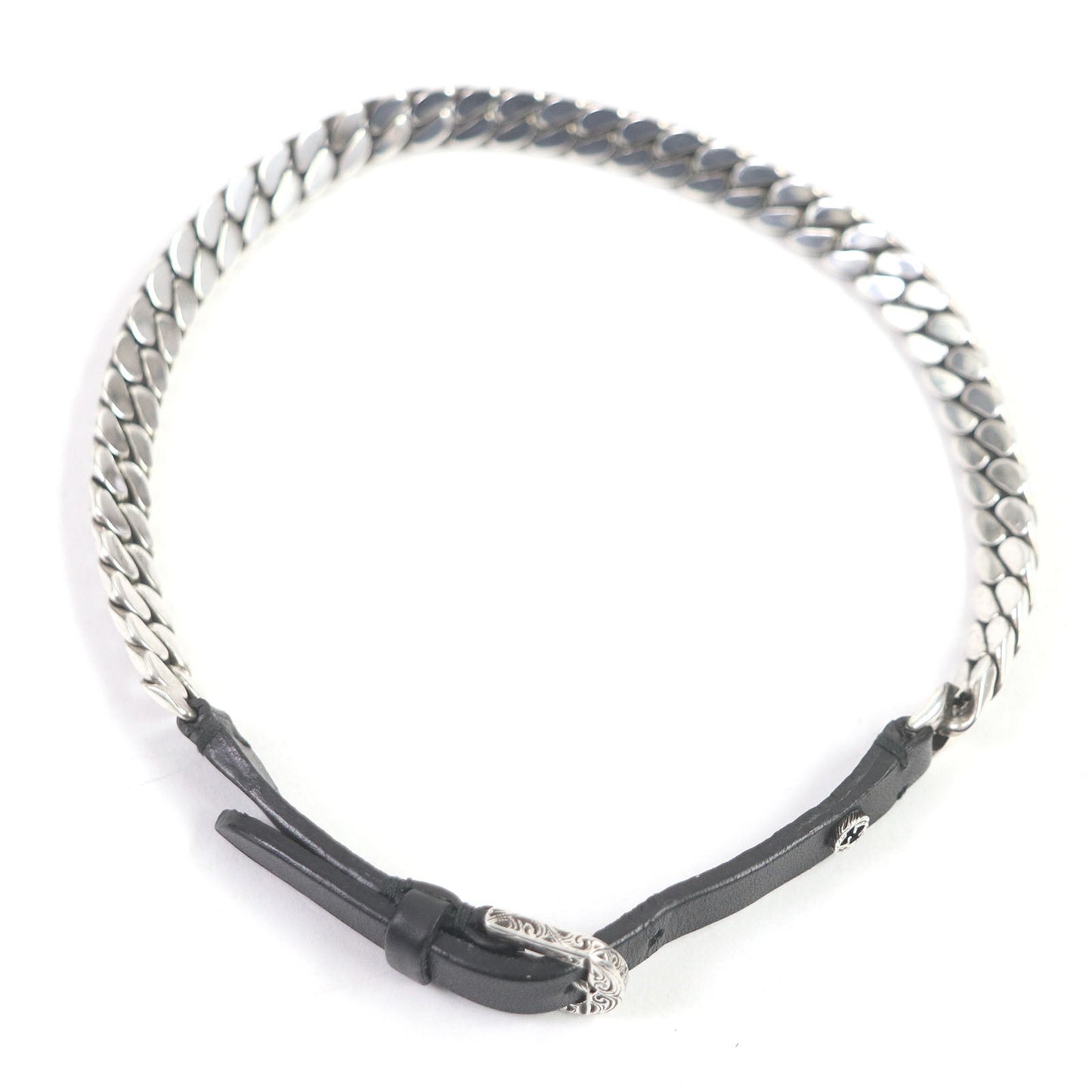 GUCCI bracelet AG925 Silver black