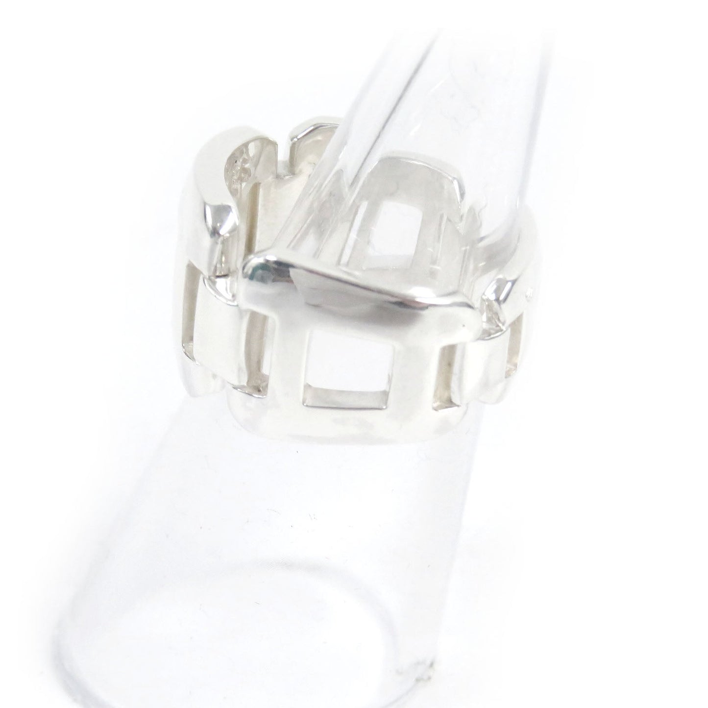 HERMES Ring Main:SV925 Silver mens 52 Used