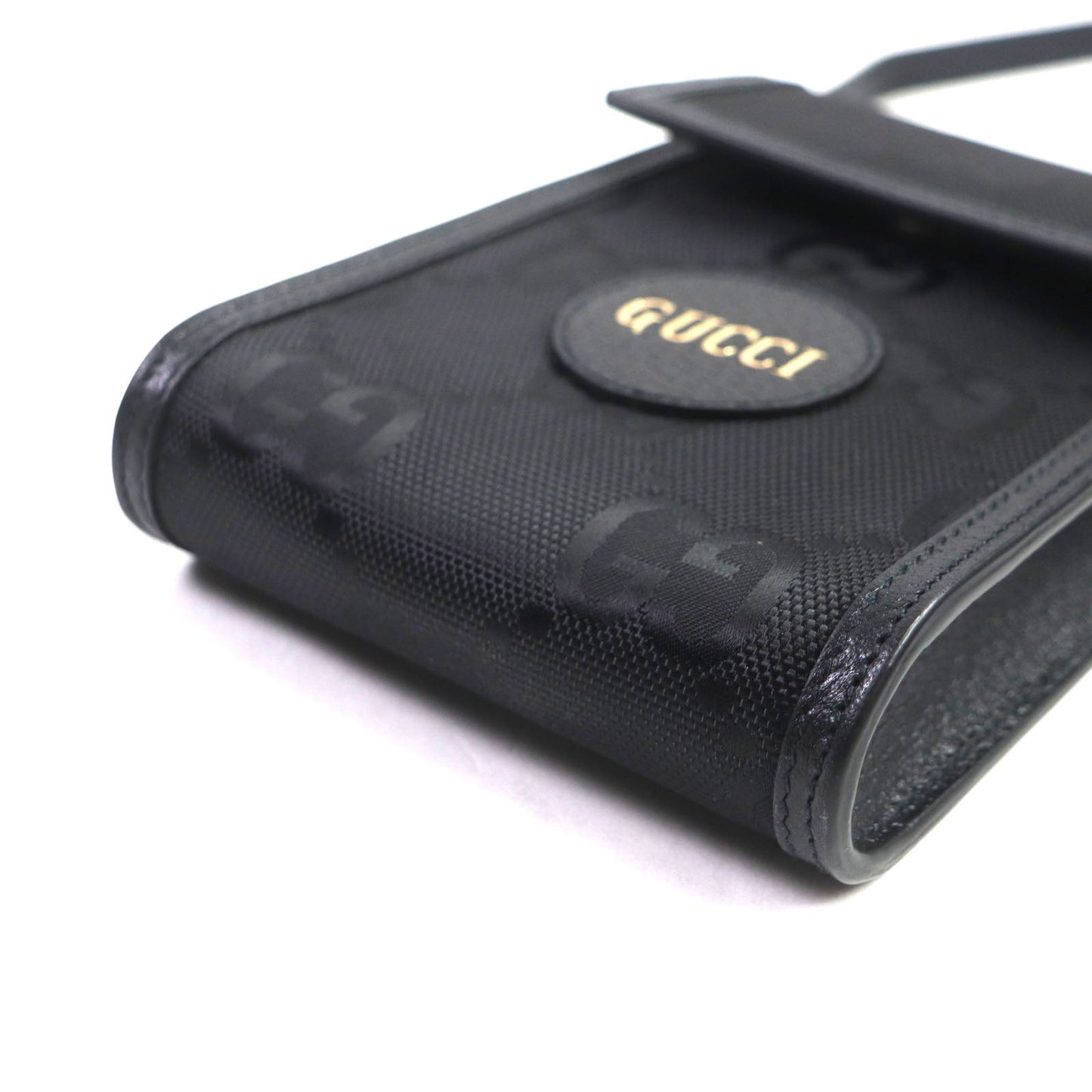 GUCCI Shoulder Bag 625599 Main: Nylon, Main: Leather black Off the Grid Mini mens Used