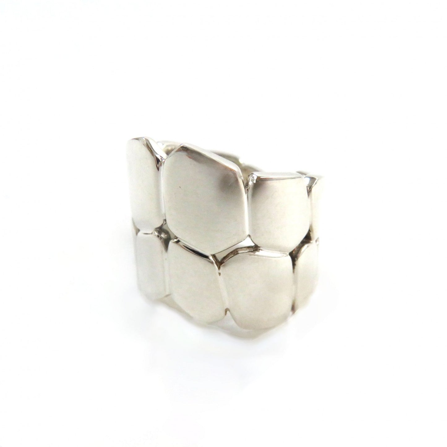 HERMES Ring AG925 Silver Niloticus Eclat 51