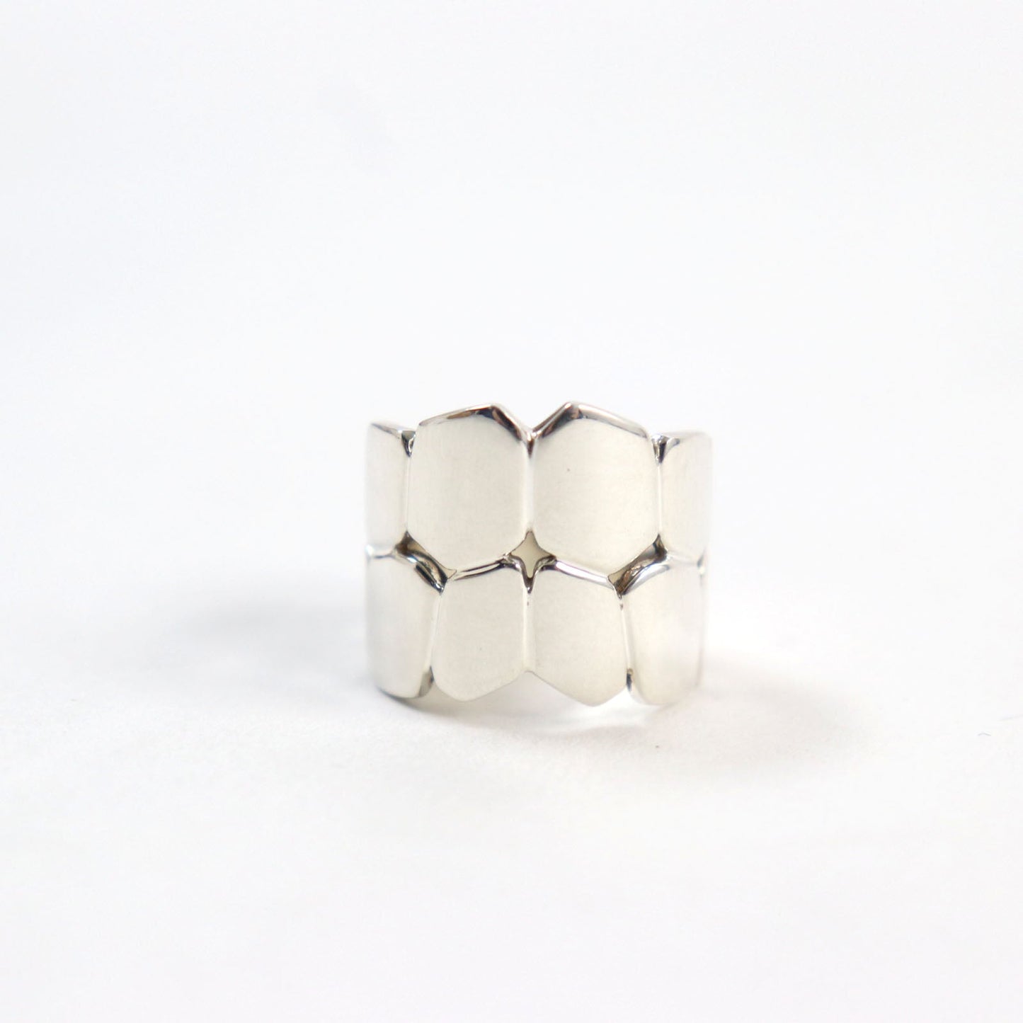 HERMES Ring AG925 Silver Niloticus Eclat 51