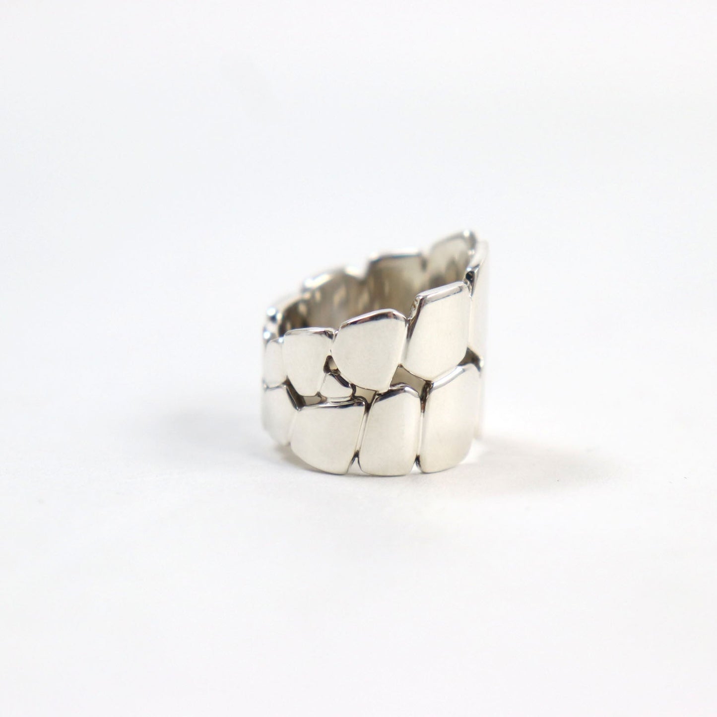 HERMES Ring AG925 Silver Niloticus Eclat 51