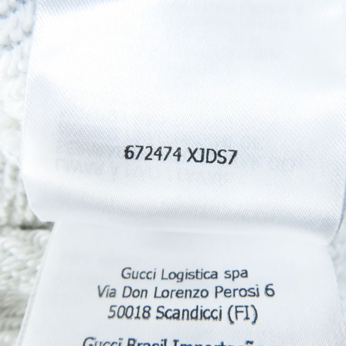 GUCCI Hoodie 672474 cotton Multi Trail Print sweatshirt Trail Print S