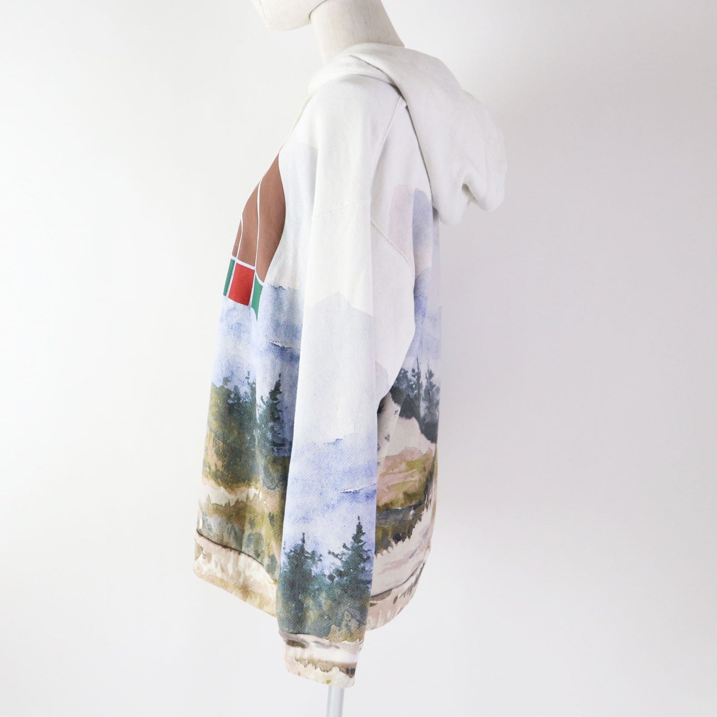 GUCCI Hoodie 672474 cotton Multi Trail Print sweatshirt Trail Print S
