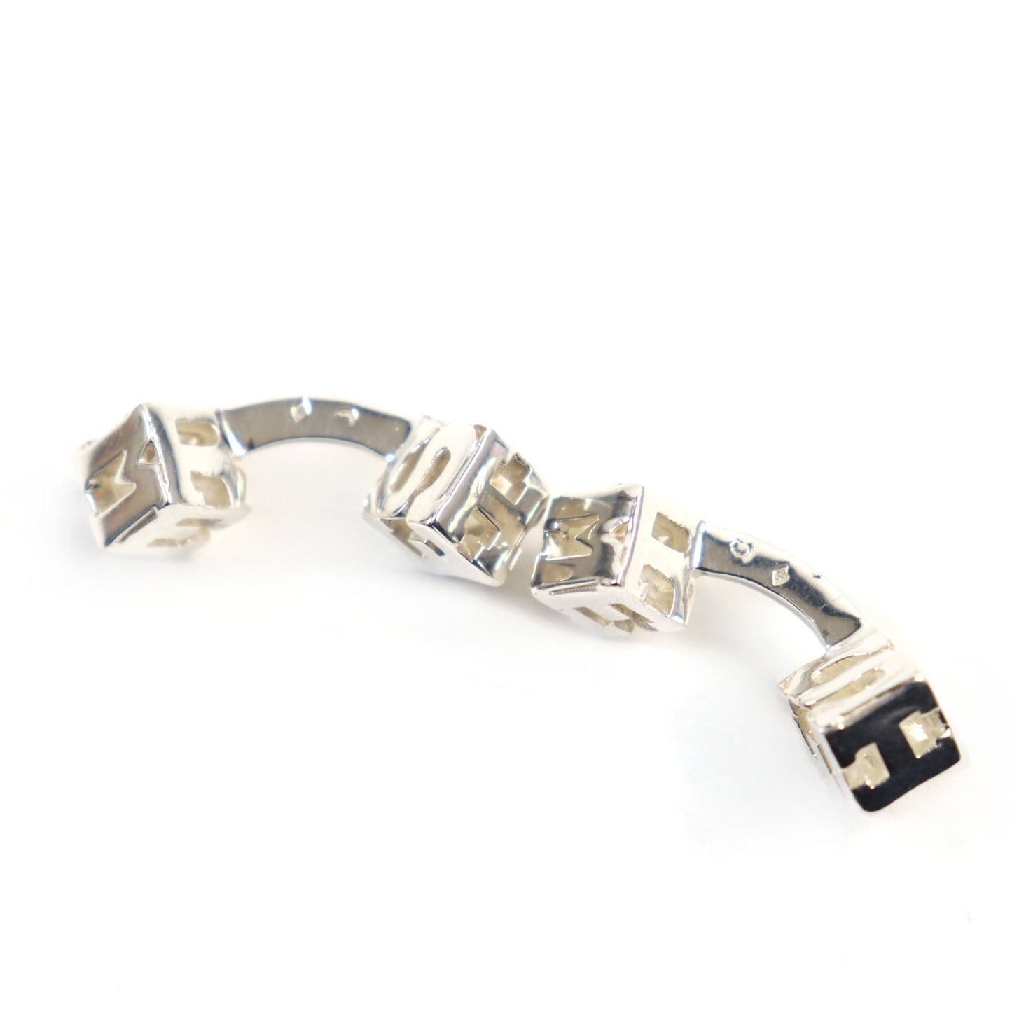 HERMES cuffs Main:SV925 Silver mens Used