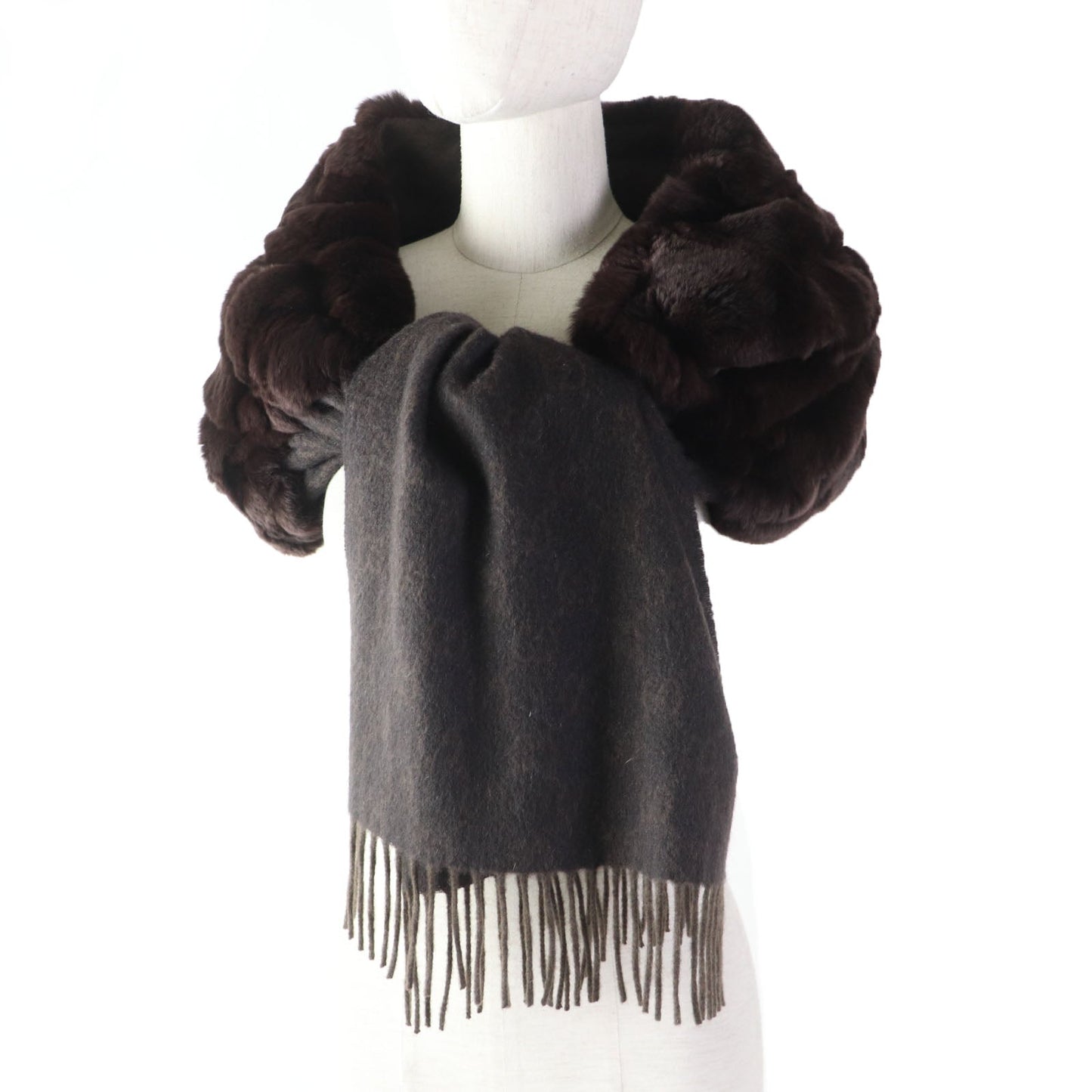 GUCCI Stall cashmere Brown