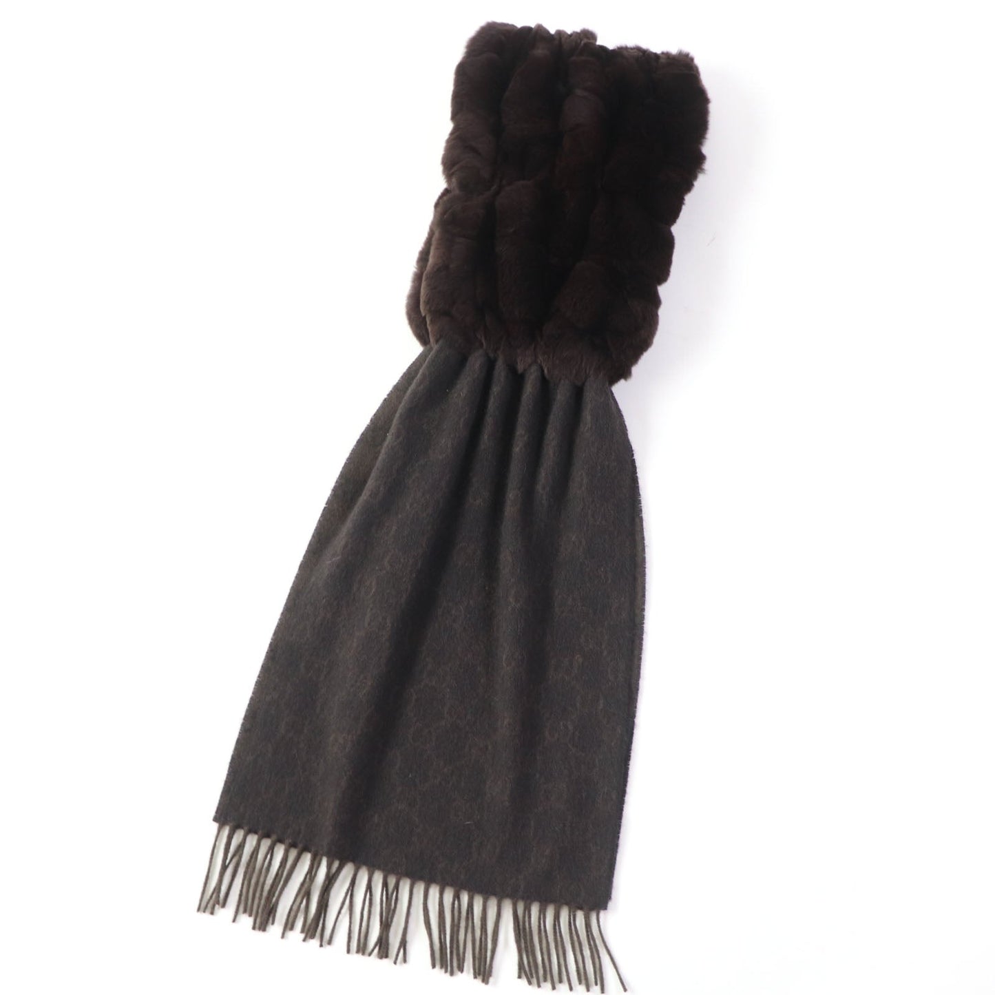 GUCCI Stall cashmere Brown