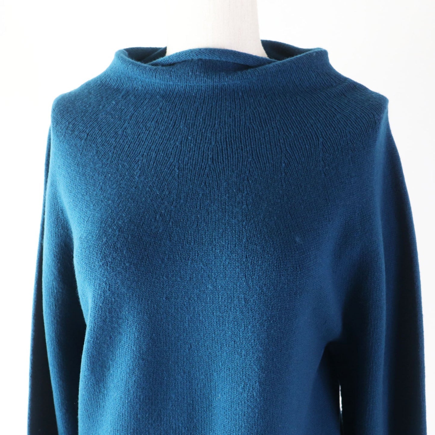 HERMES knit wool blue 36