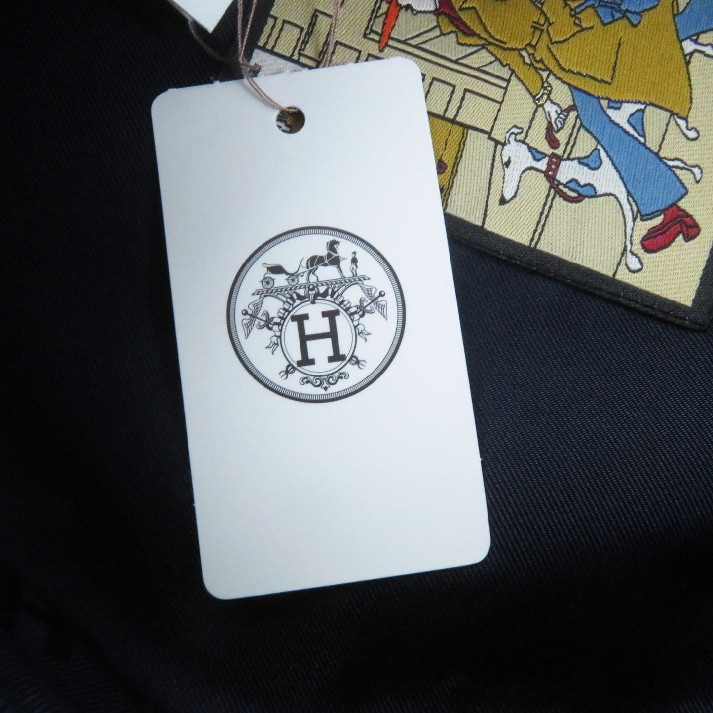 HERMES Casquette cashmere blue Dauville 57