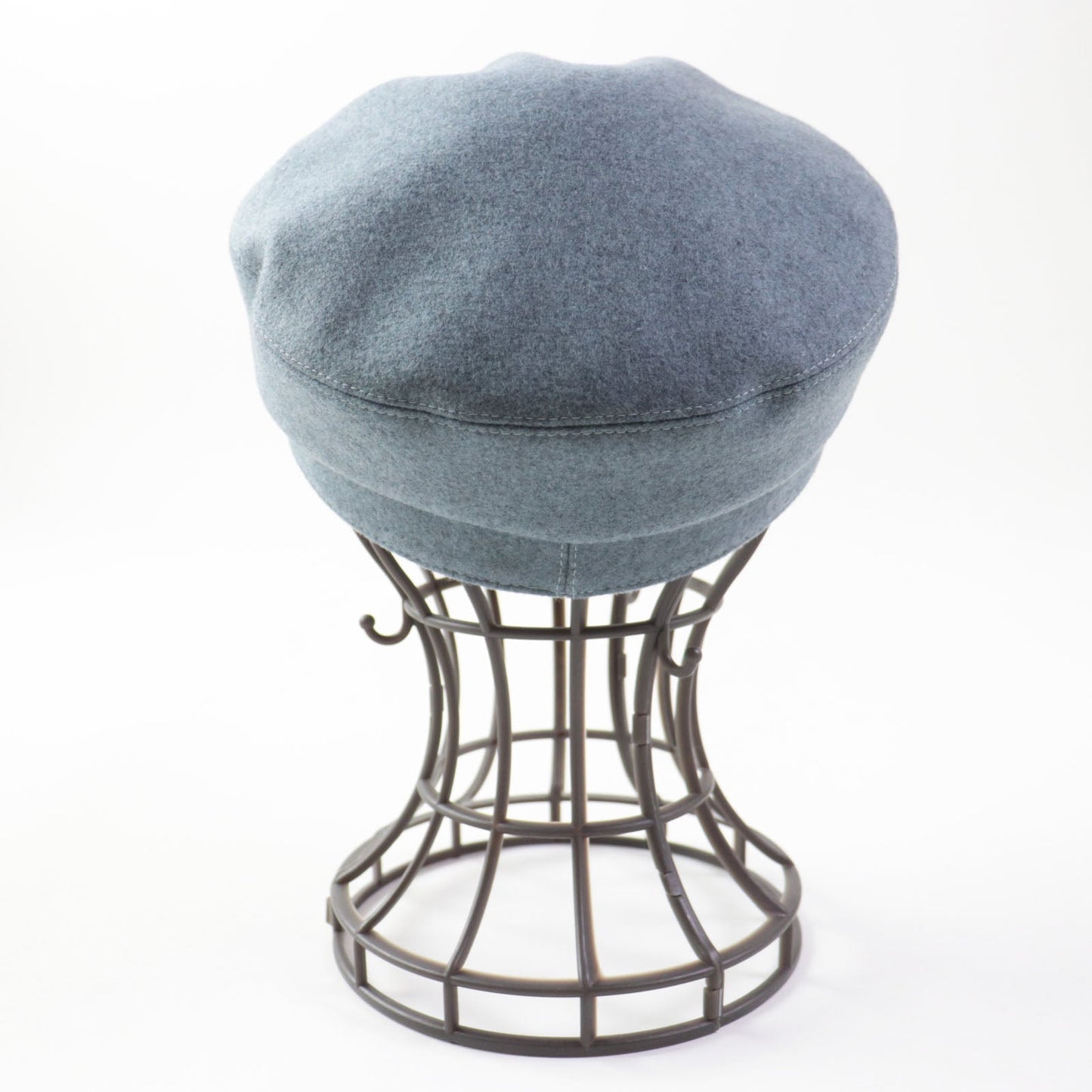 HERMES Casquette cashmere blue Dauville 57