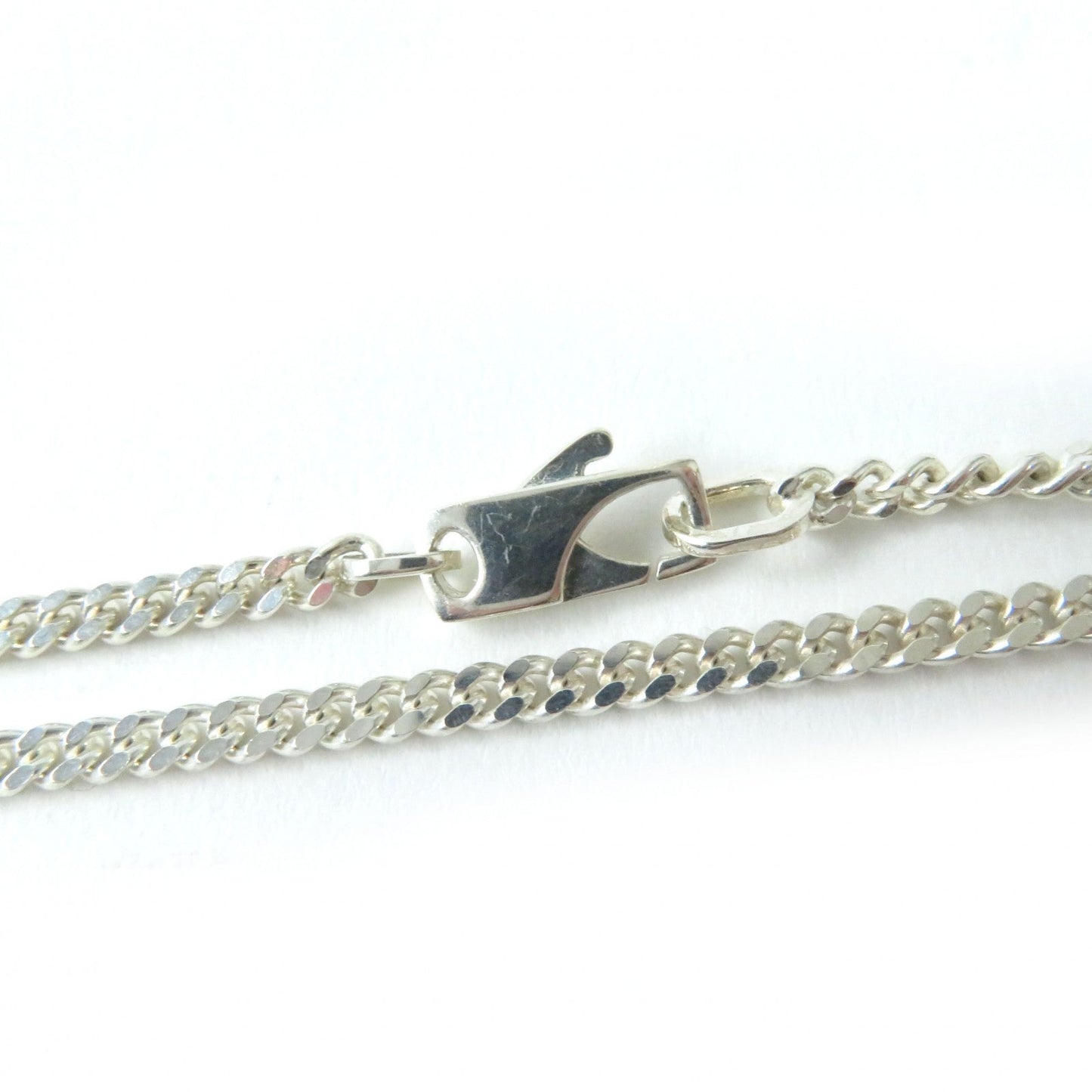 GUCCI Necklace AG925 Silver G motif cut out