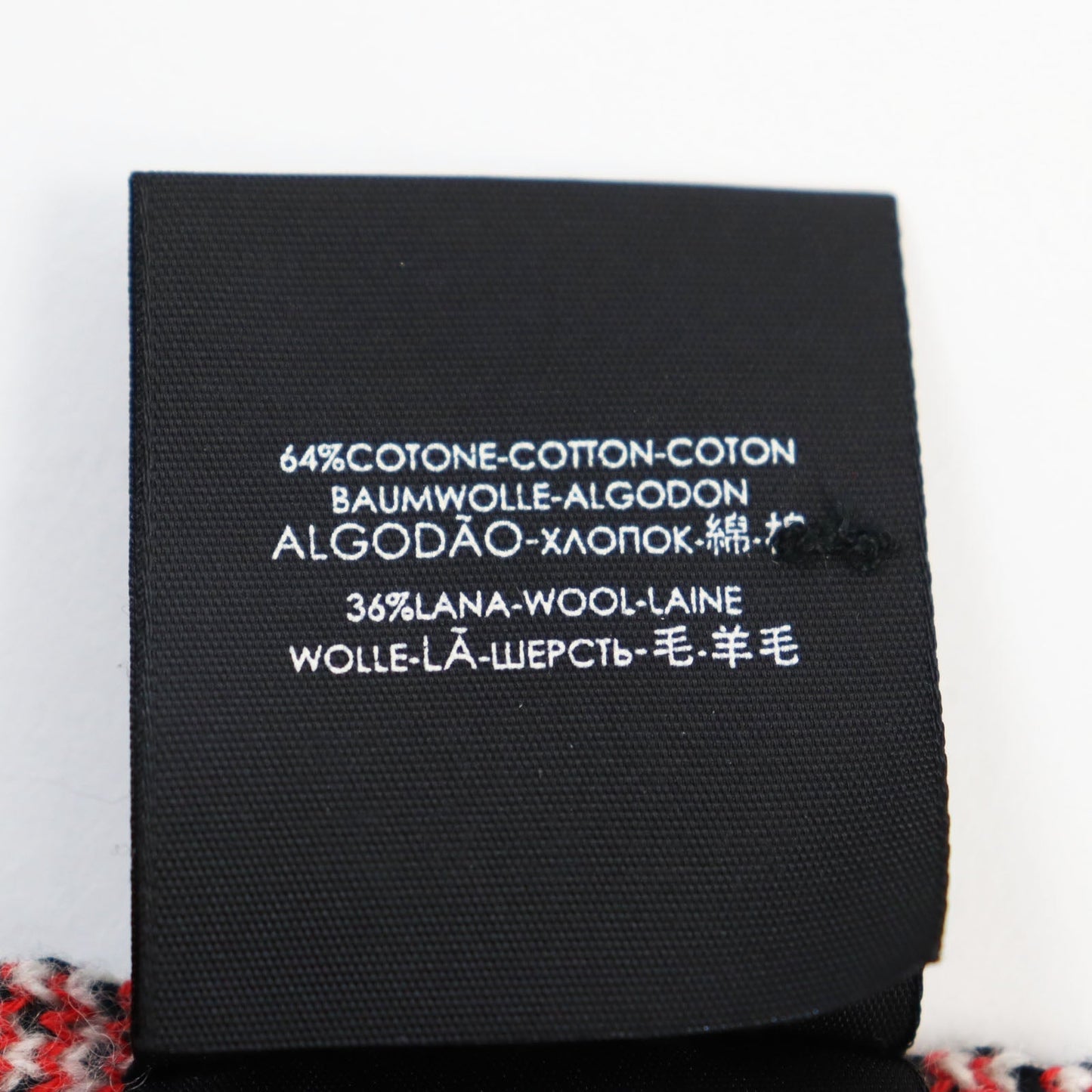 GUCCI Scarf Main: 64% cotton, Main: 36% wool Black type mens Used