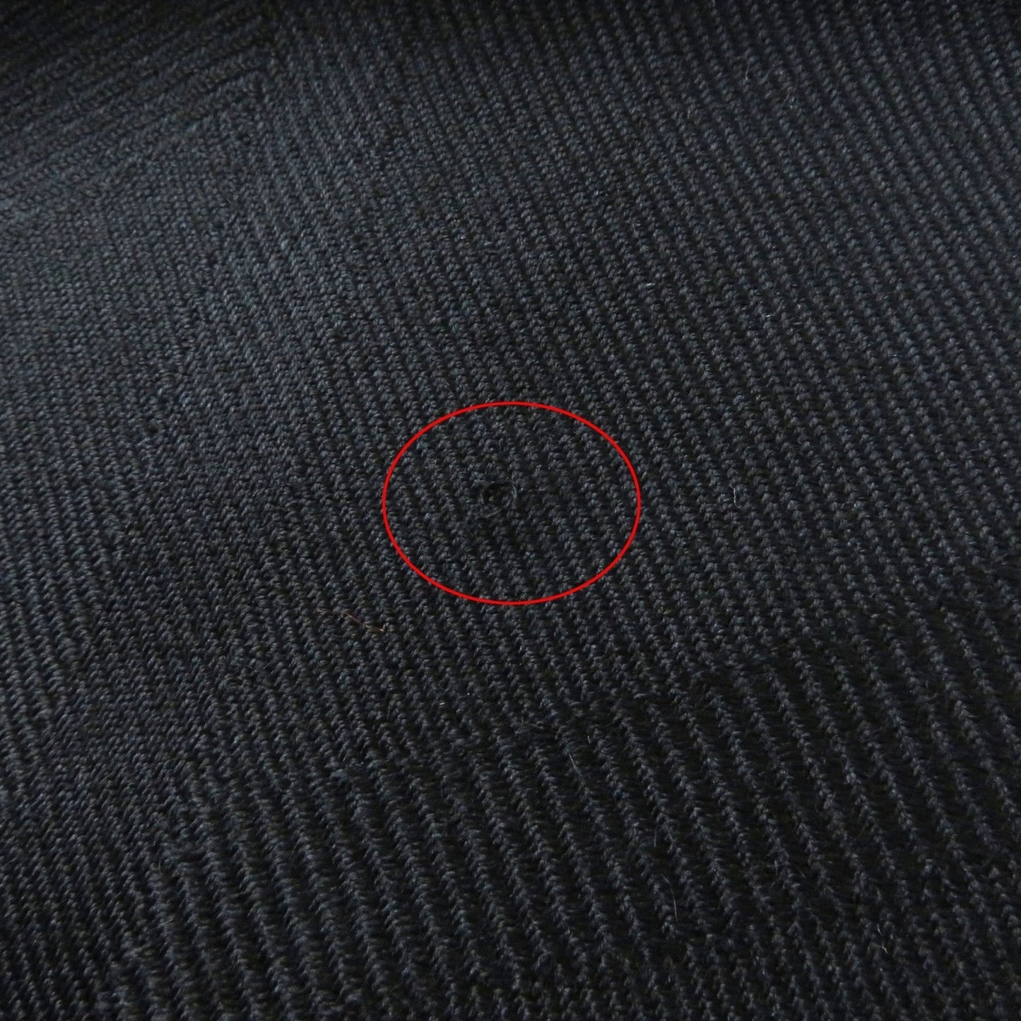 HERMES shawl cashmere black Cheval a la Couverture Rectangle Horse Blanket