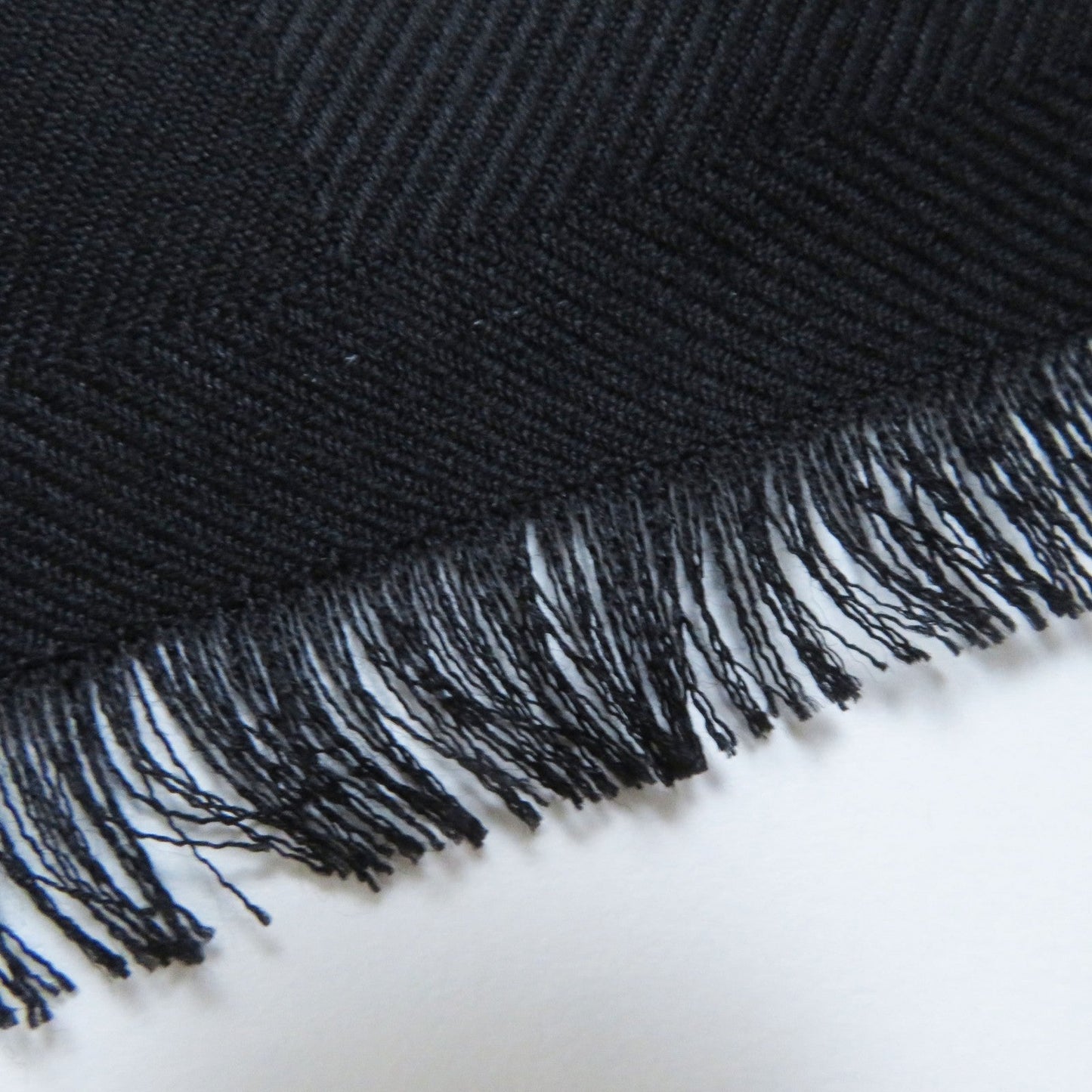 HERMES shawl cashmere black Cheval a la Couverture Rectangle Horse Blanket